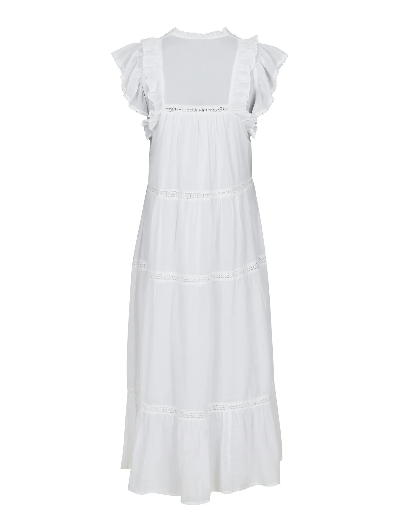 Neo Noir Ankita S Voile Dress White - Image 3