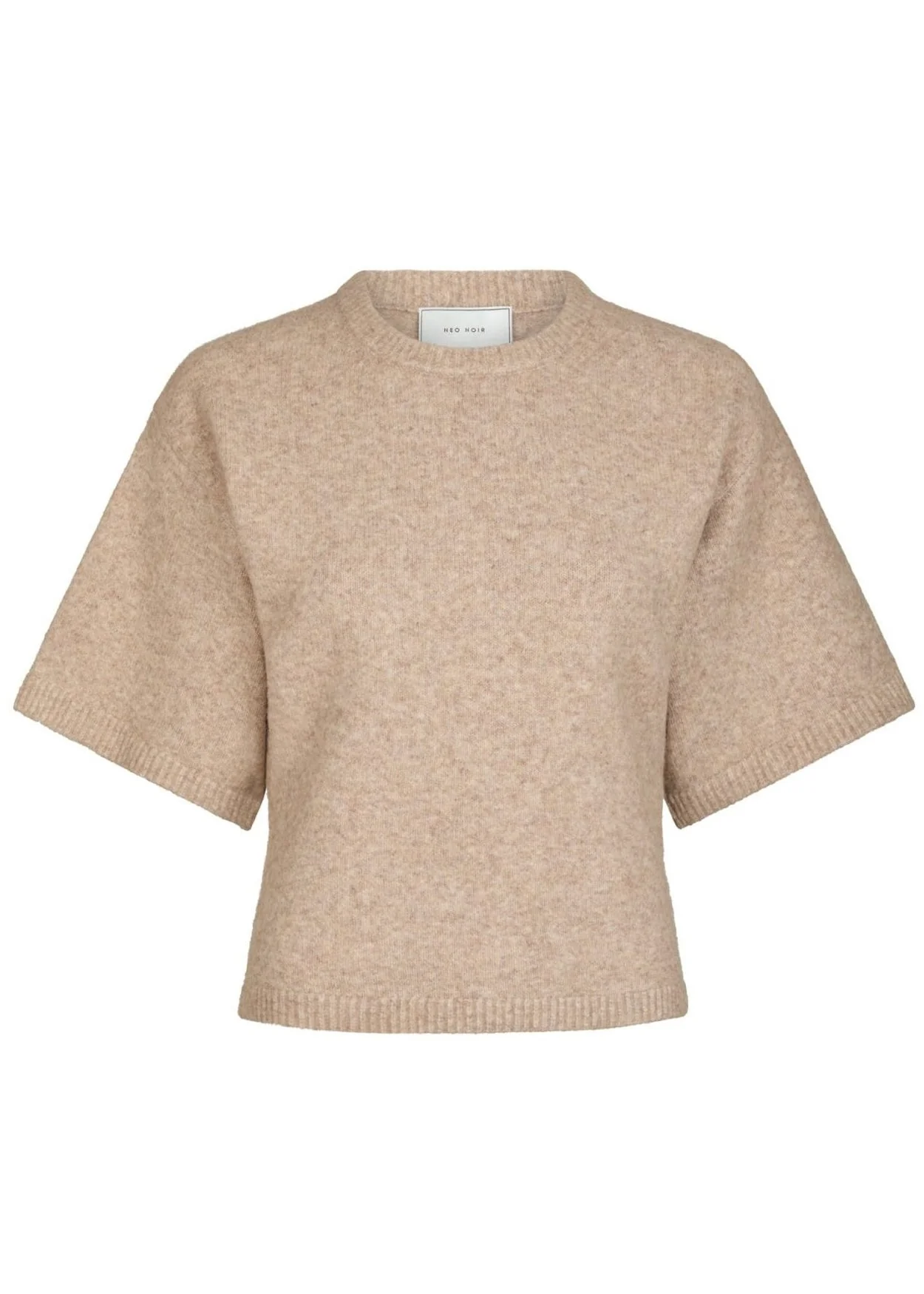 Neo Noir Asha Knit Tee sand melange - Image 2