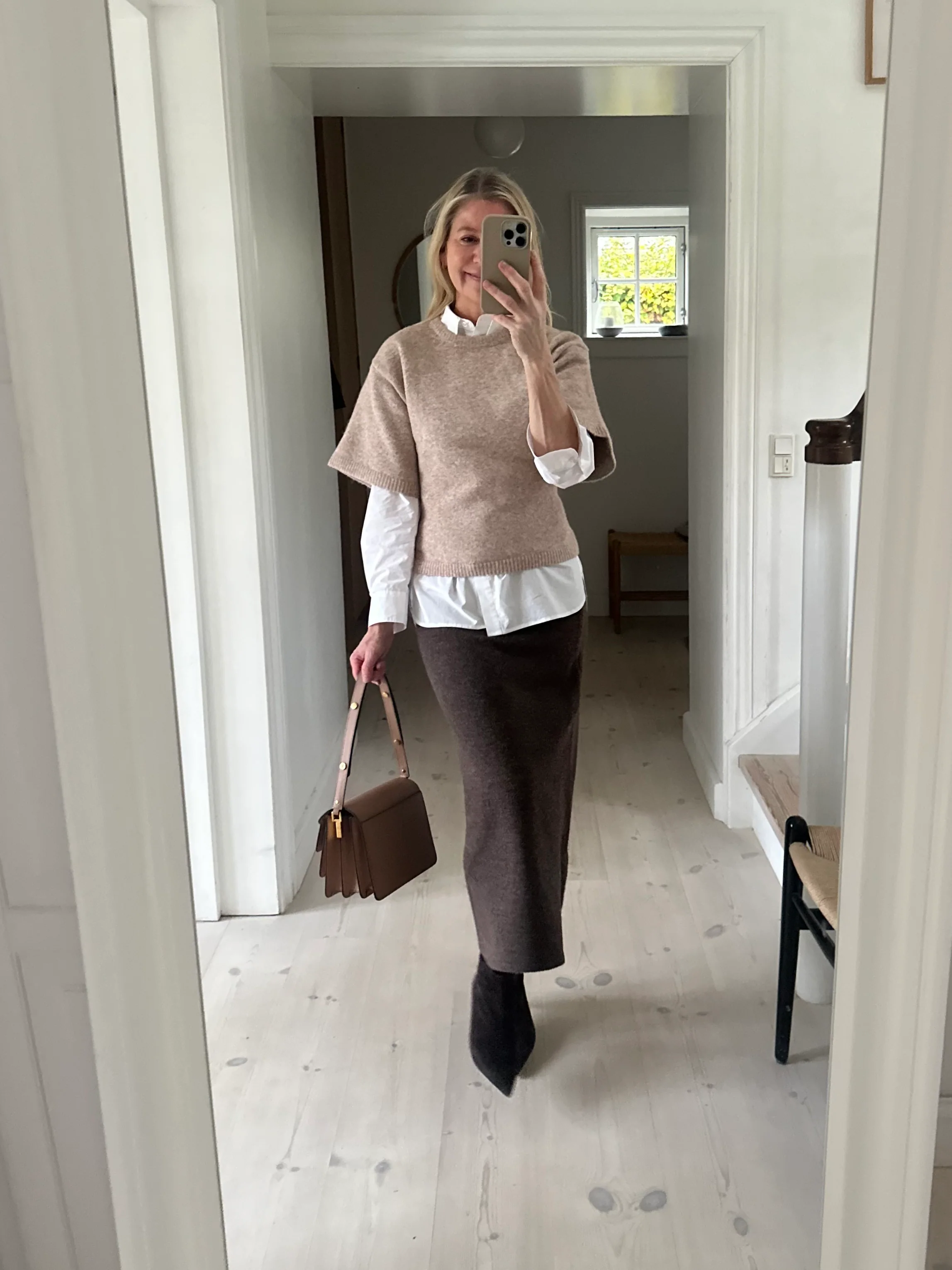 Neo Noir Asha Knit Tee sand melange - Image 3