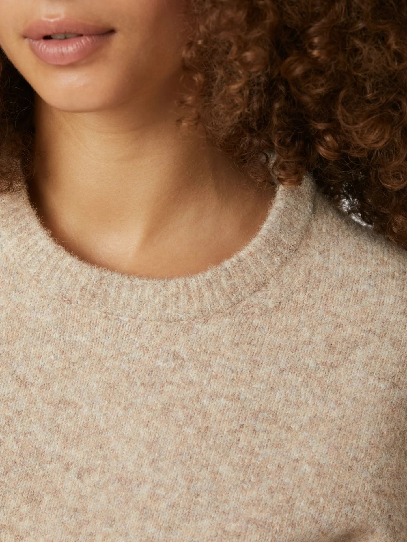 Neo Noir Asha Knit Tee sand melange - Image 6