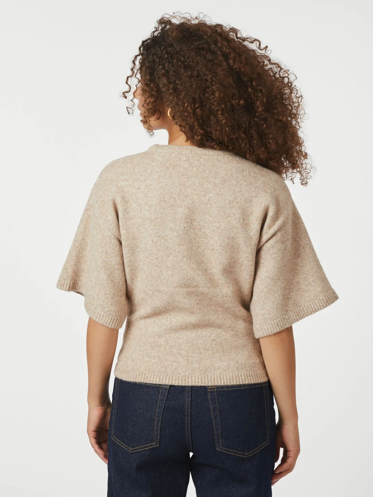 Neo Noir Asha Knit Tee sand melange - Image 7