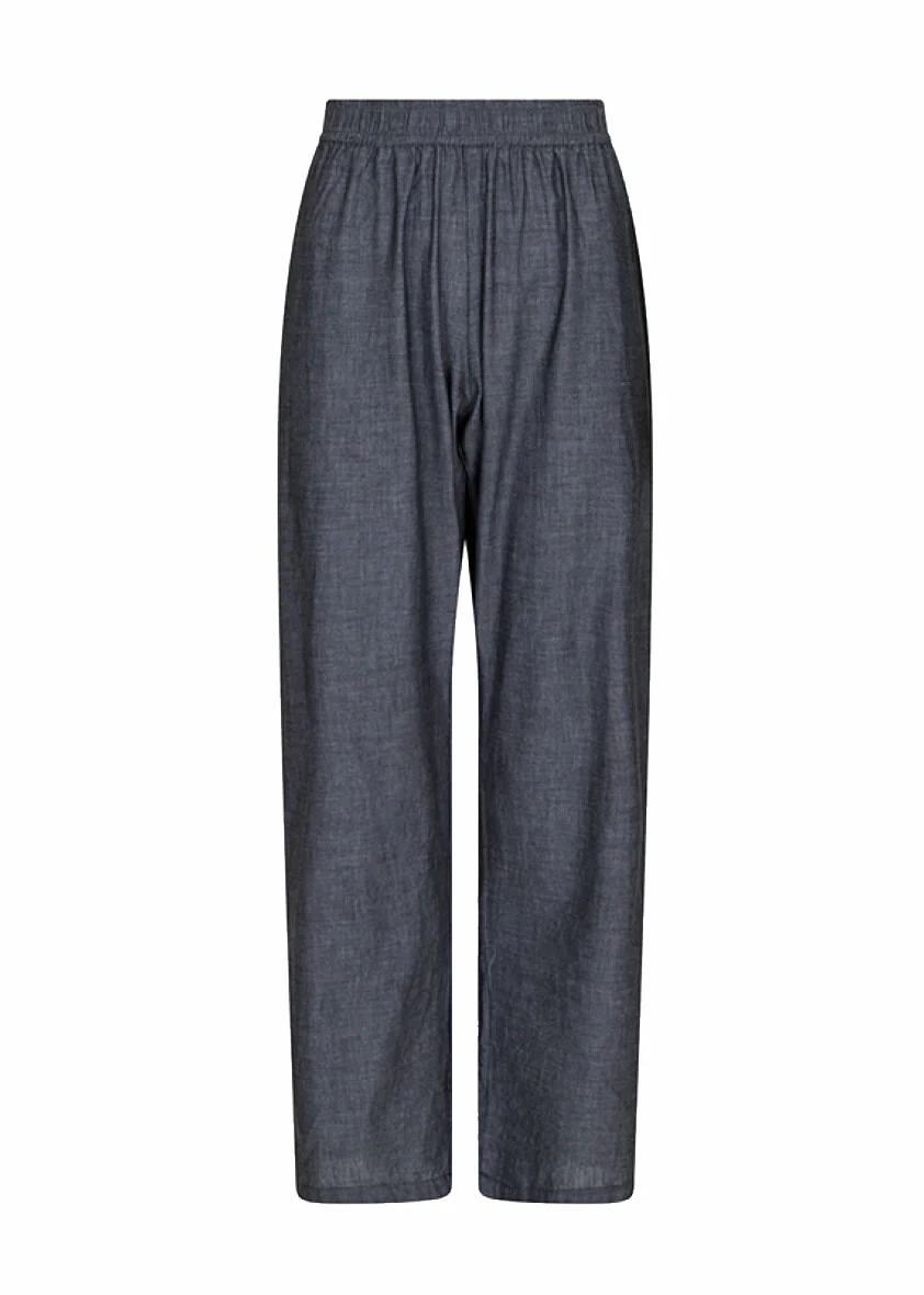 Neo Noir Astra Chambray Pants Black - Image 3