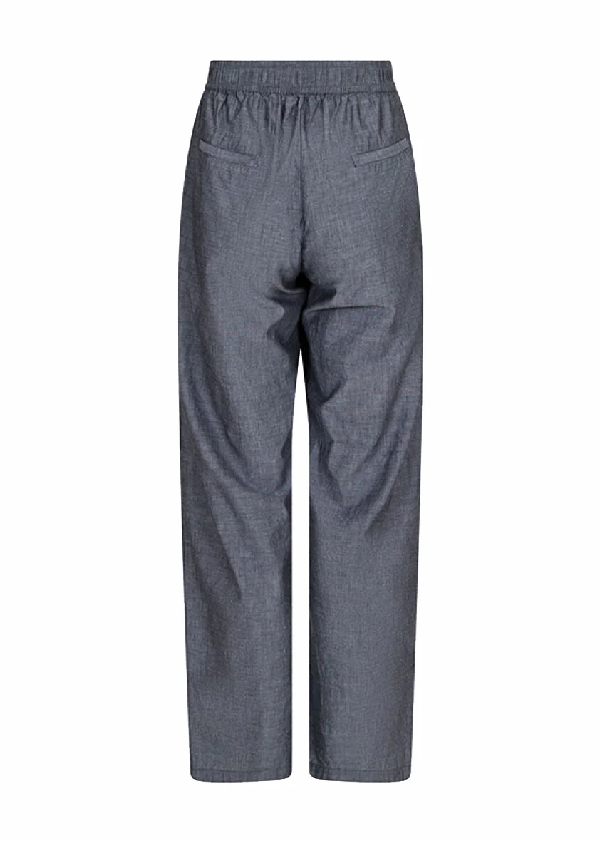 Neo Noir Astra Chambray Pants Black - Image 4