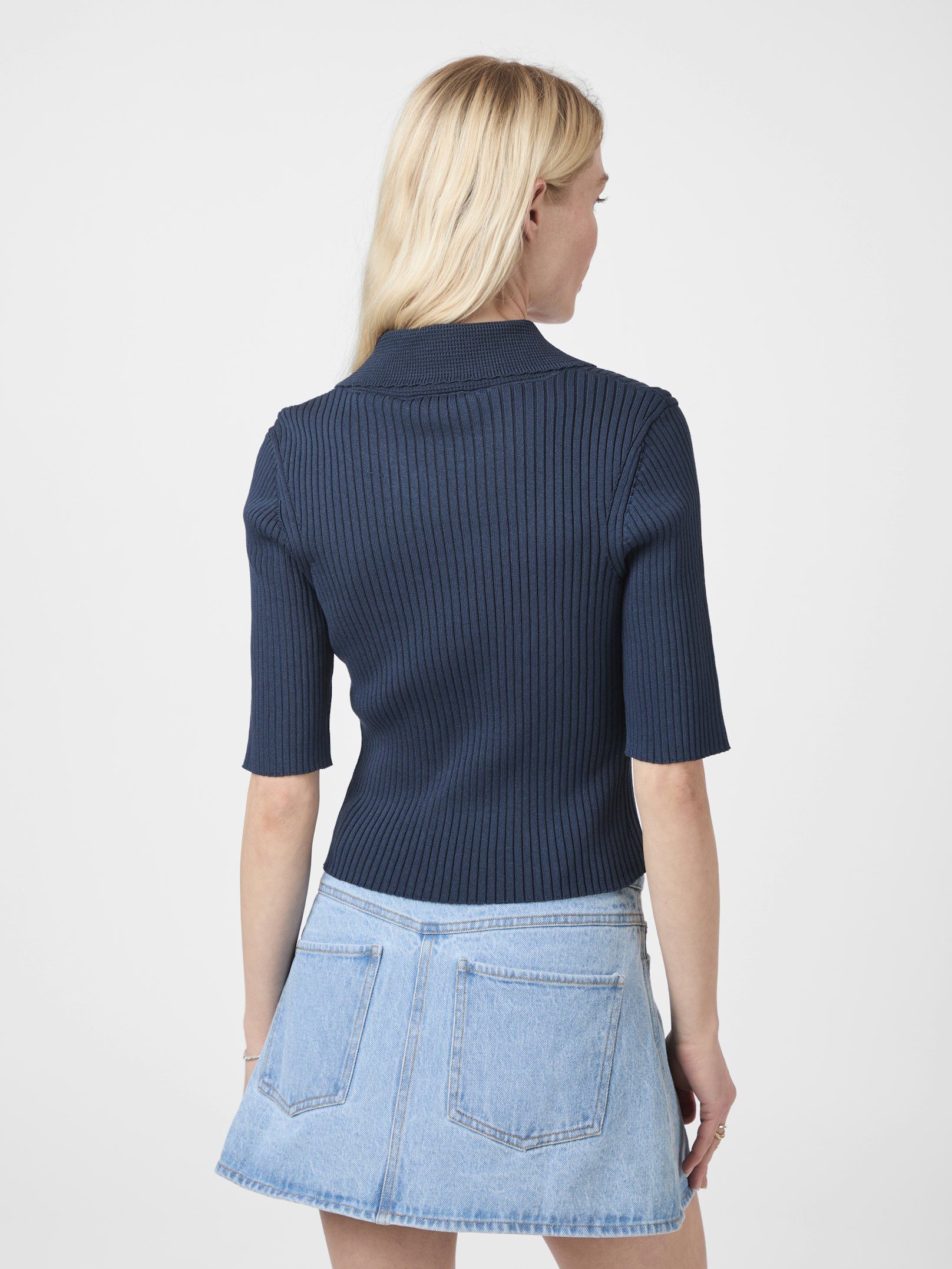 Neo Noir Balidira Knit Polo navy - Image 6
