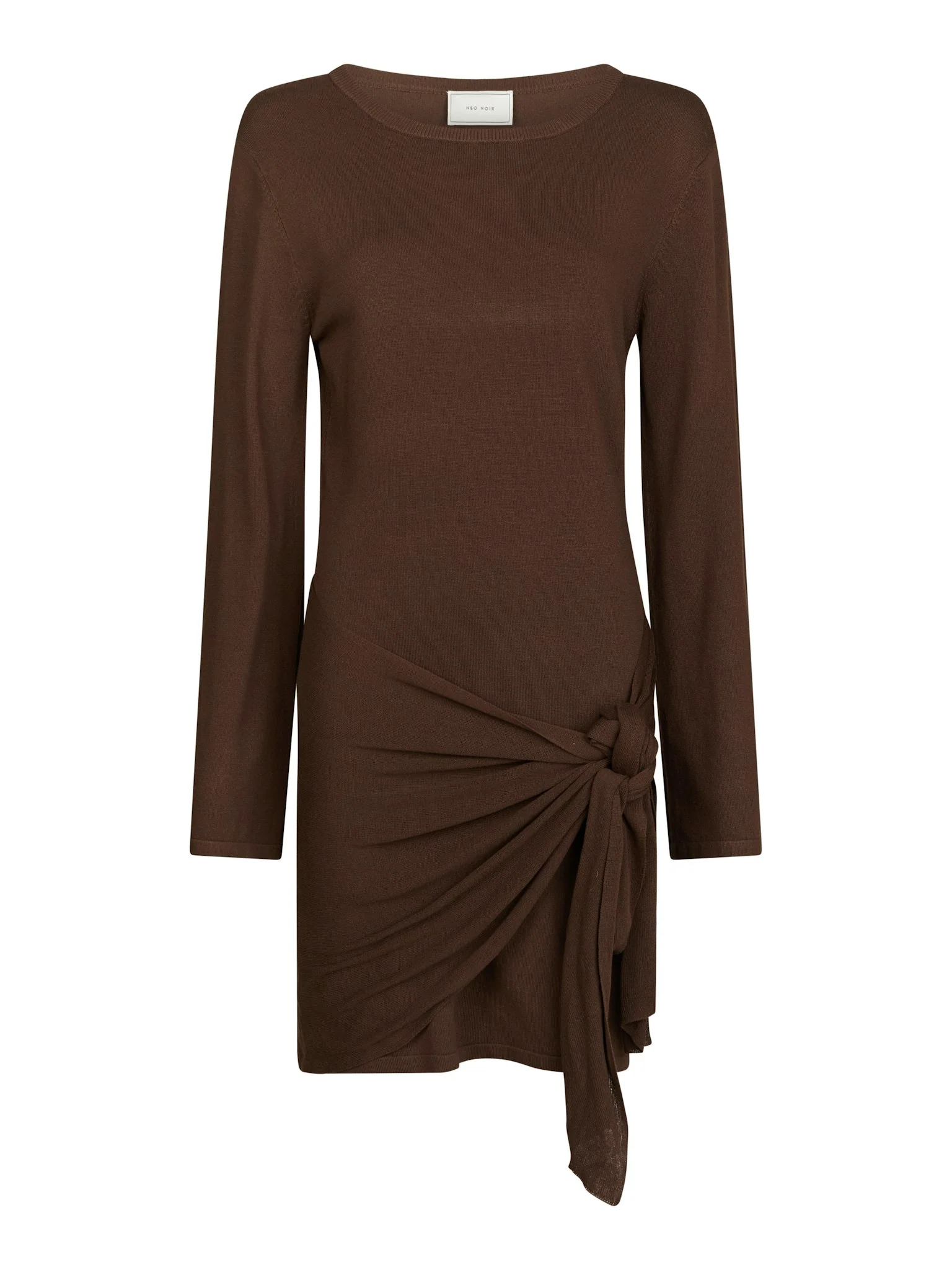 Neo Noir Cici knit dress brown - Image 11