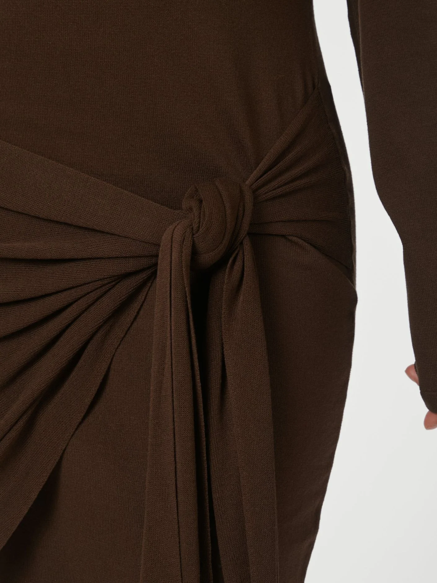Neo Noir Cici knit dress brown - Image 5