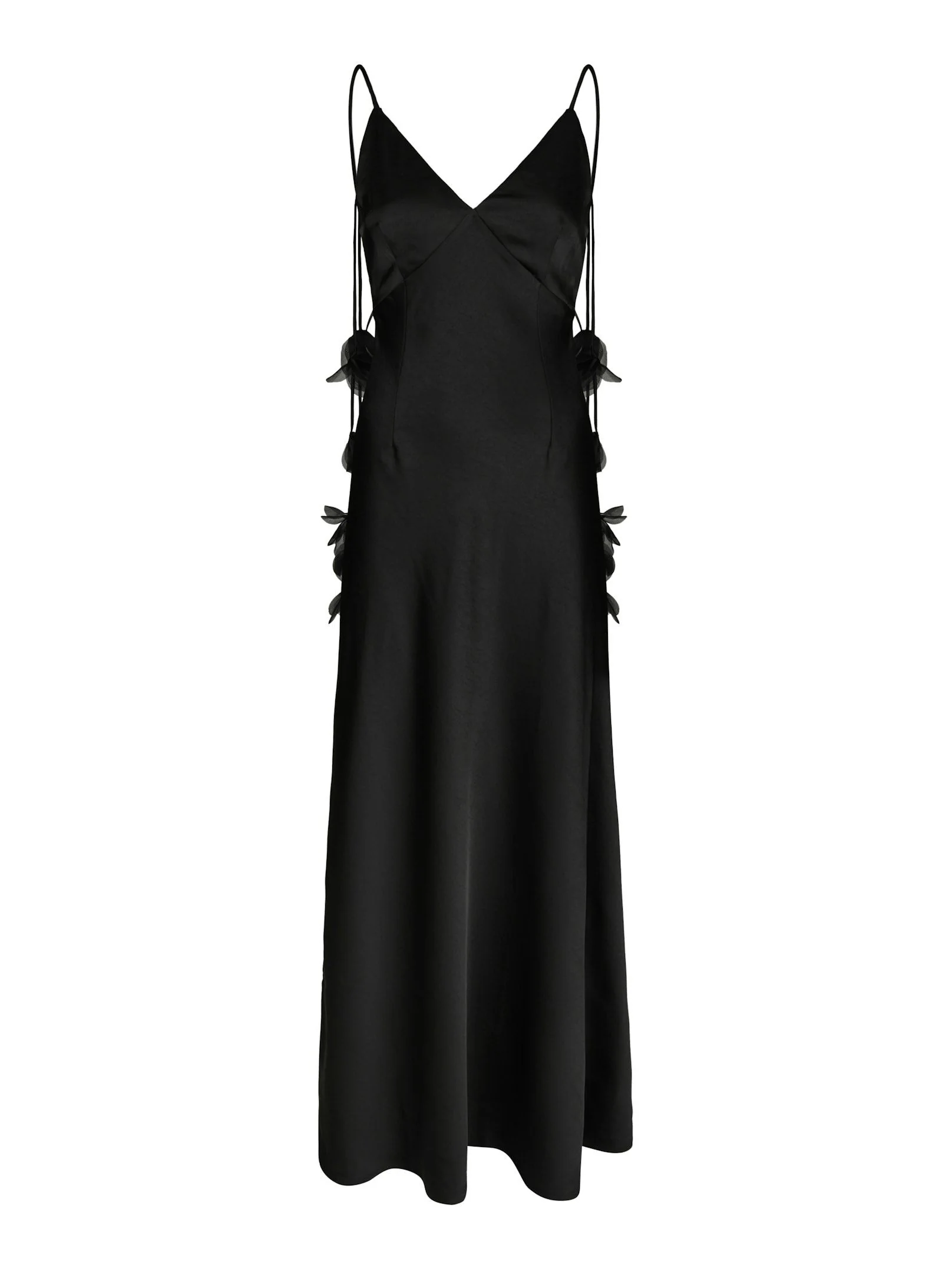 Neo Noir Colly Heavy Satin Dress black - Image 7