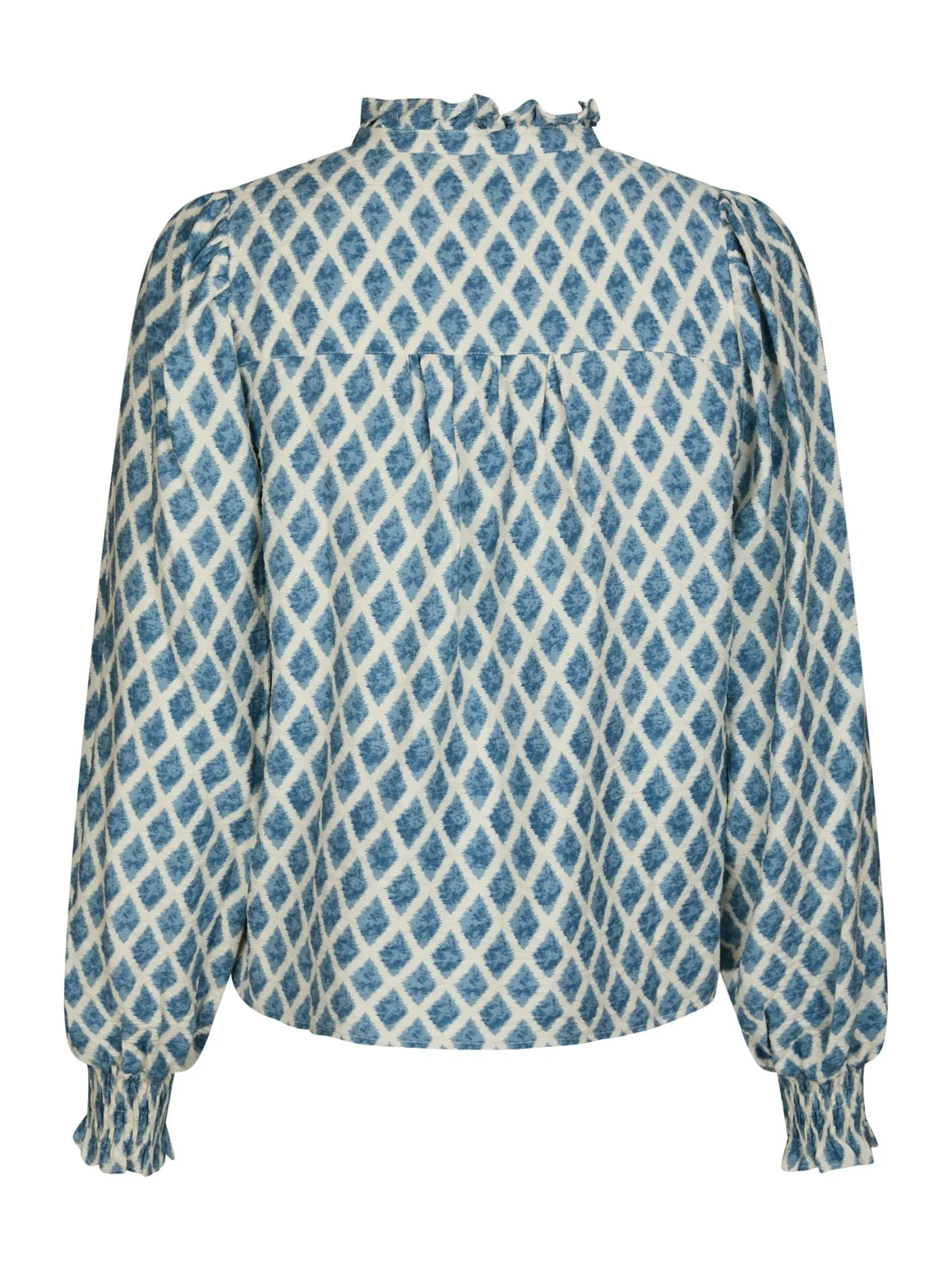 Neo Noir Delsie Print Blouse smoke blue - Image 6