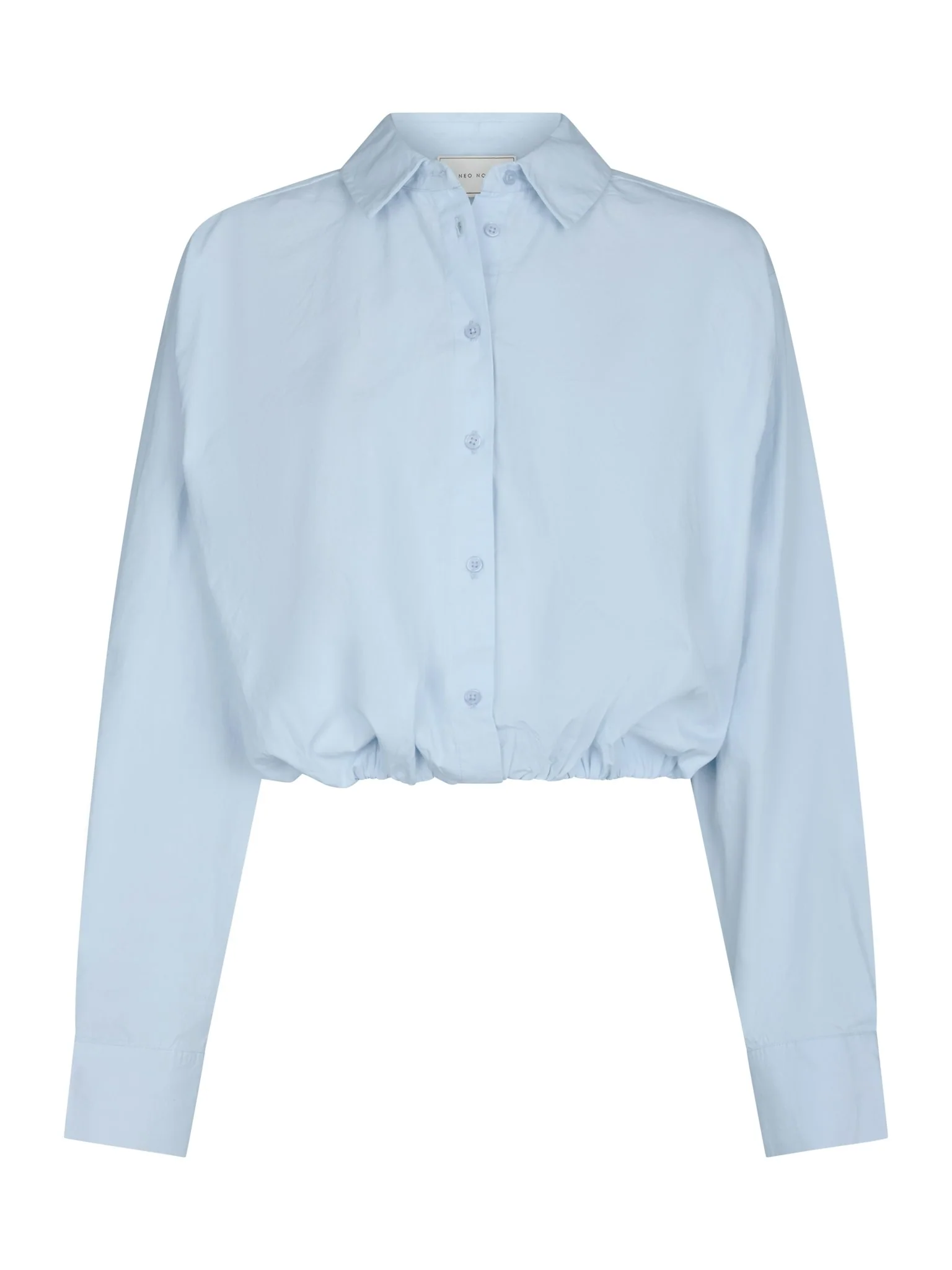 Neo Noir Emmana C Poplin Shirt Light Blue - Image 5