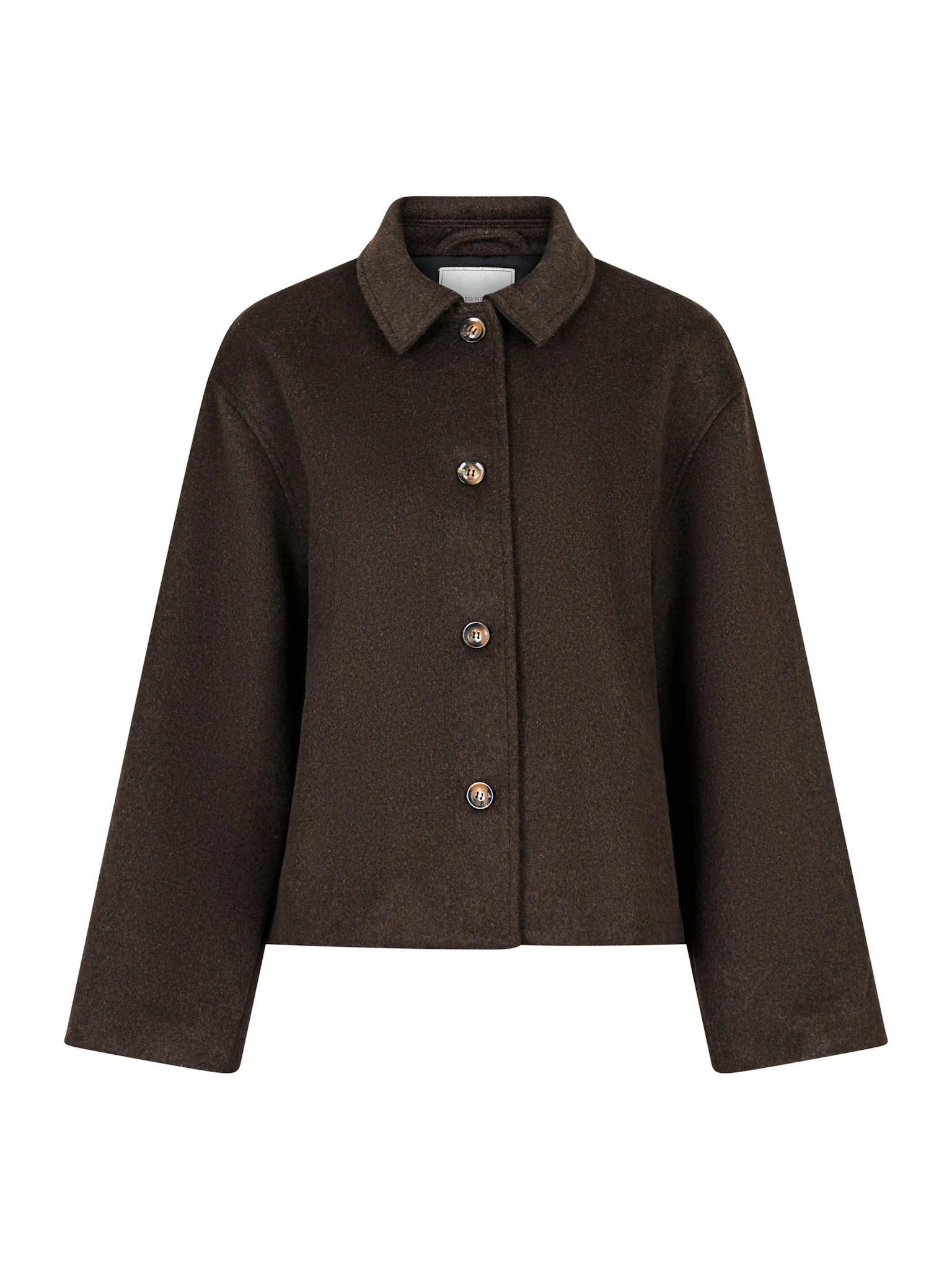 Neo Noir Hamra Wool Jacket Grey Melange - Image 11