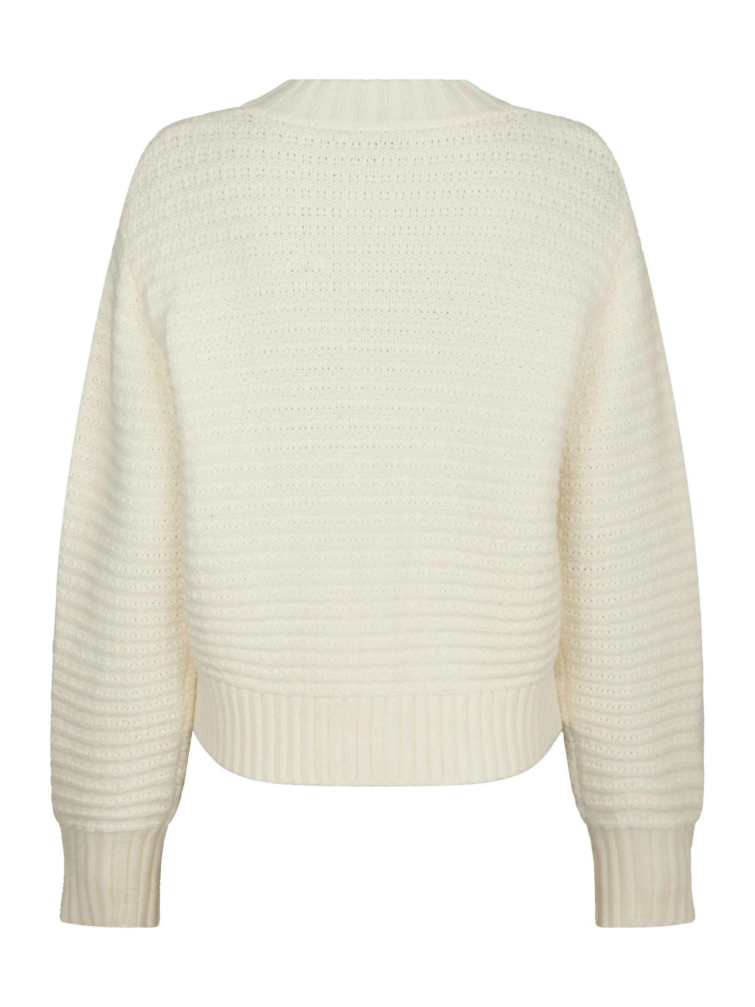 Neo Noir Kamilli Knit Cardigan Creme - Image 7