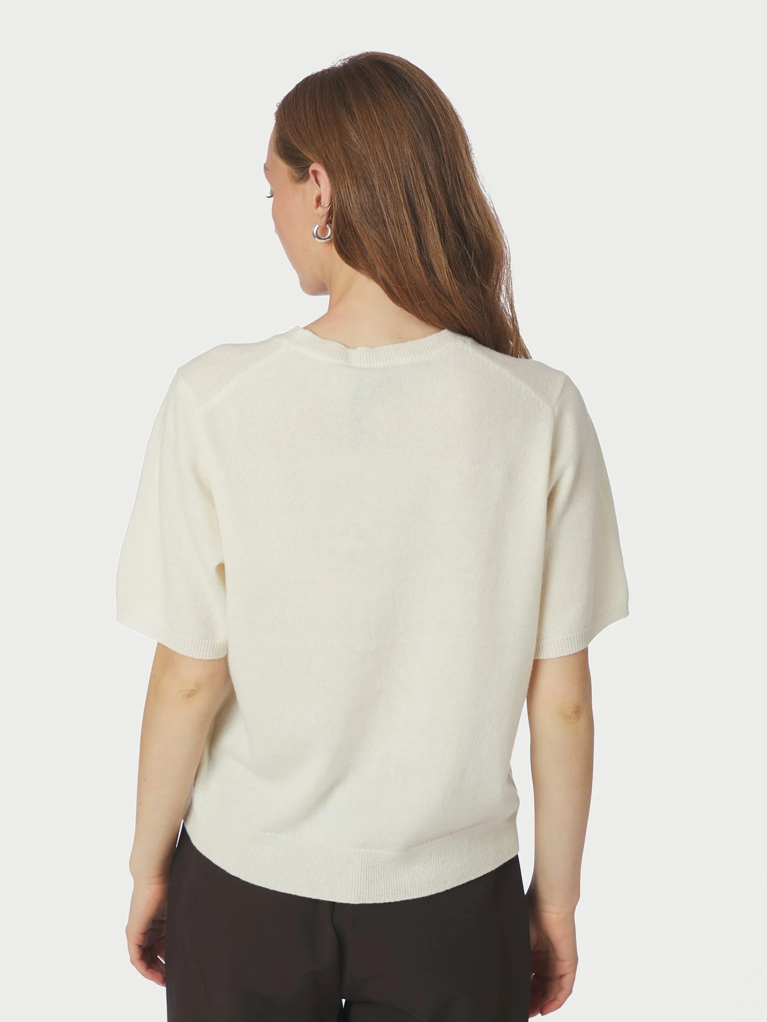 Neo Noir Missy Knit Tee Creme - Image 4