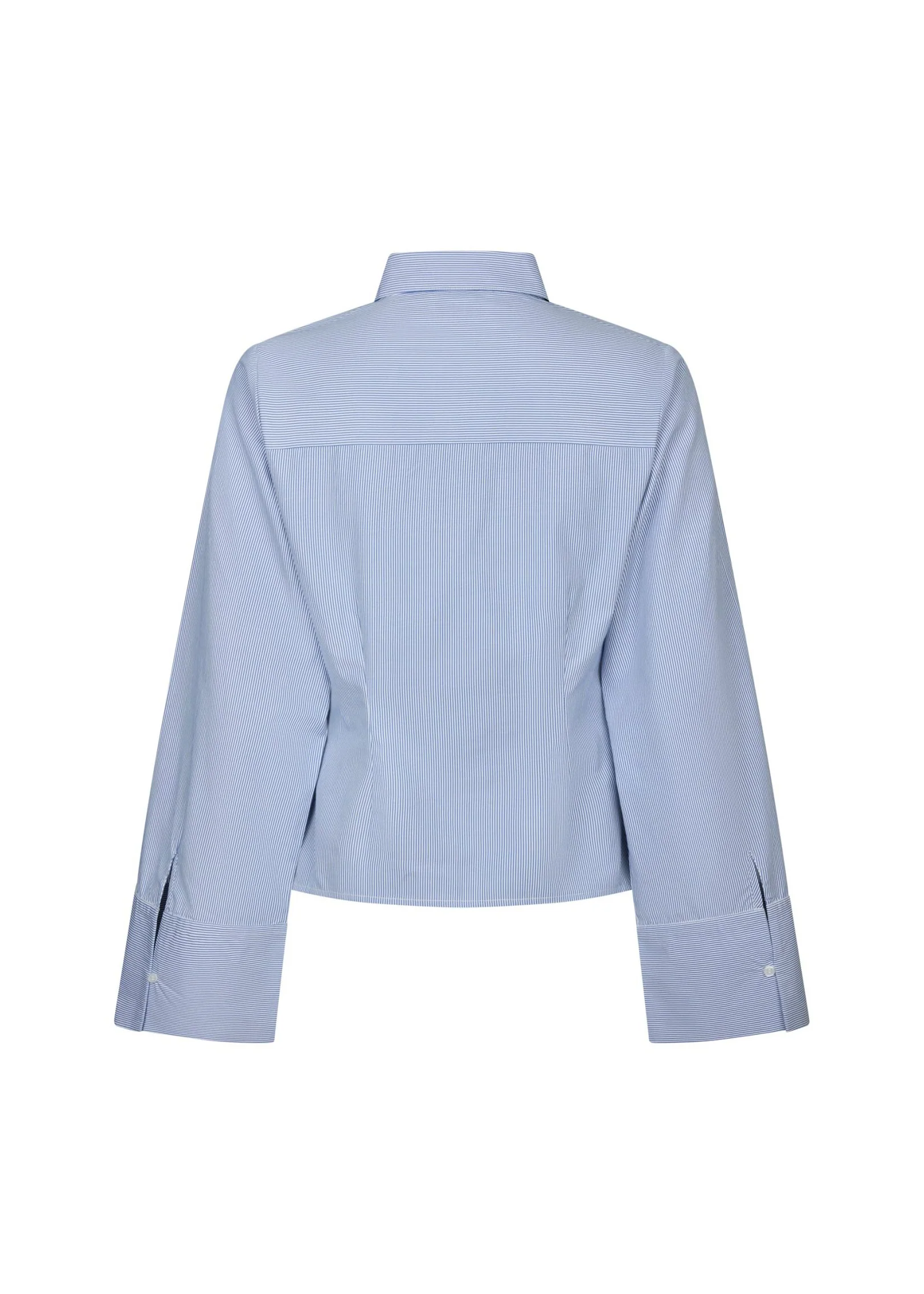 Neo Noir Rosa Mini Stripe Shirt blue - Image 5
