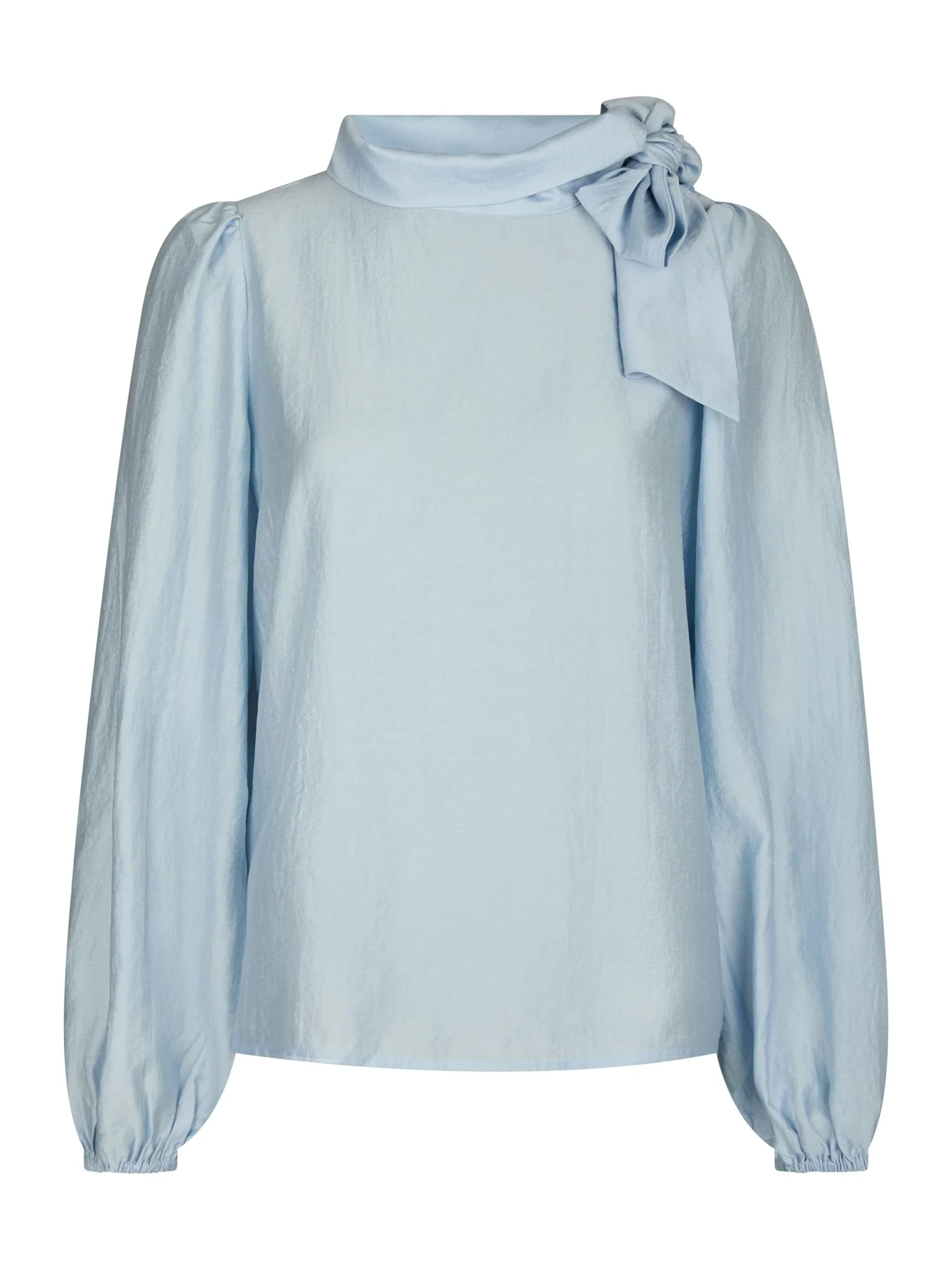 Neo Noir Selene Crisp Blouse Light Blue - Image 5