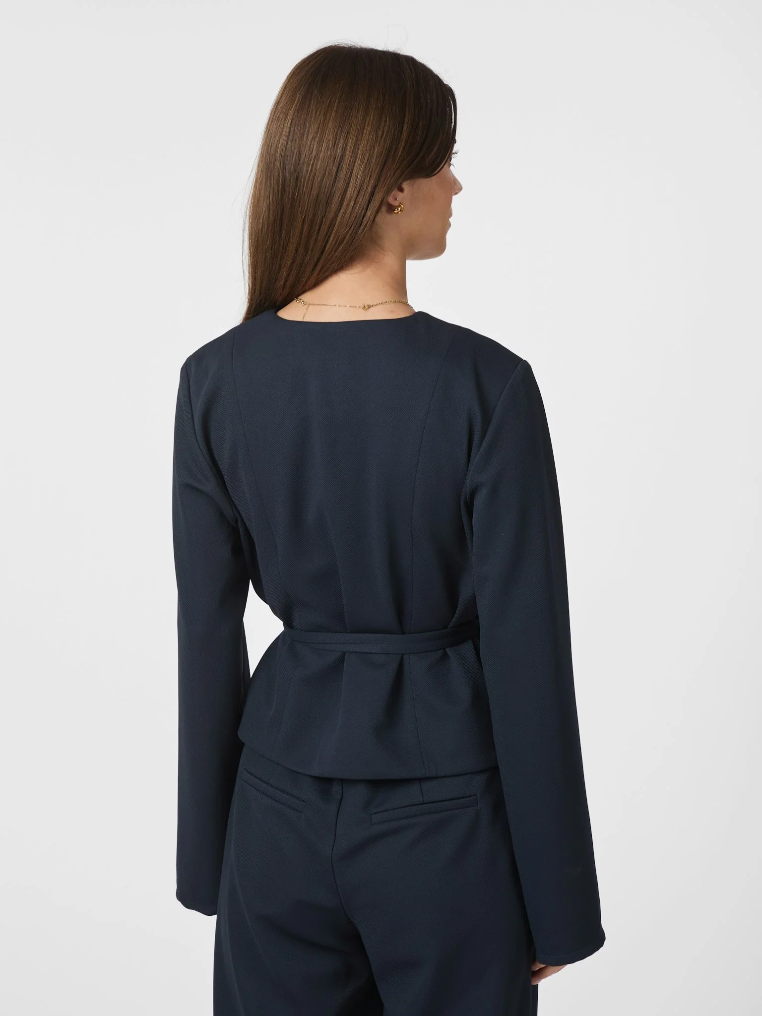 Neo Noir Simmi Blouse Navy - Image 5