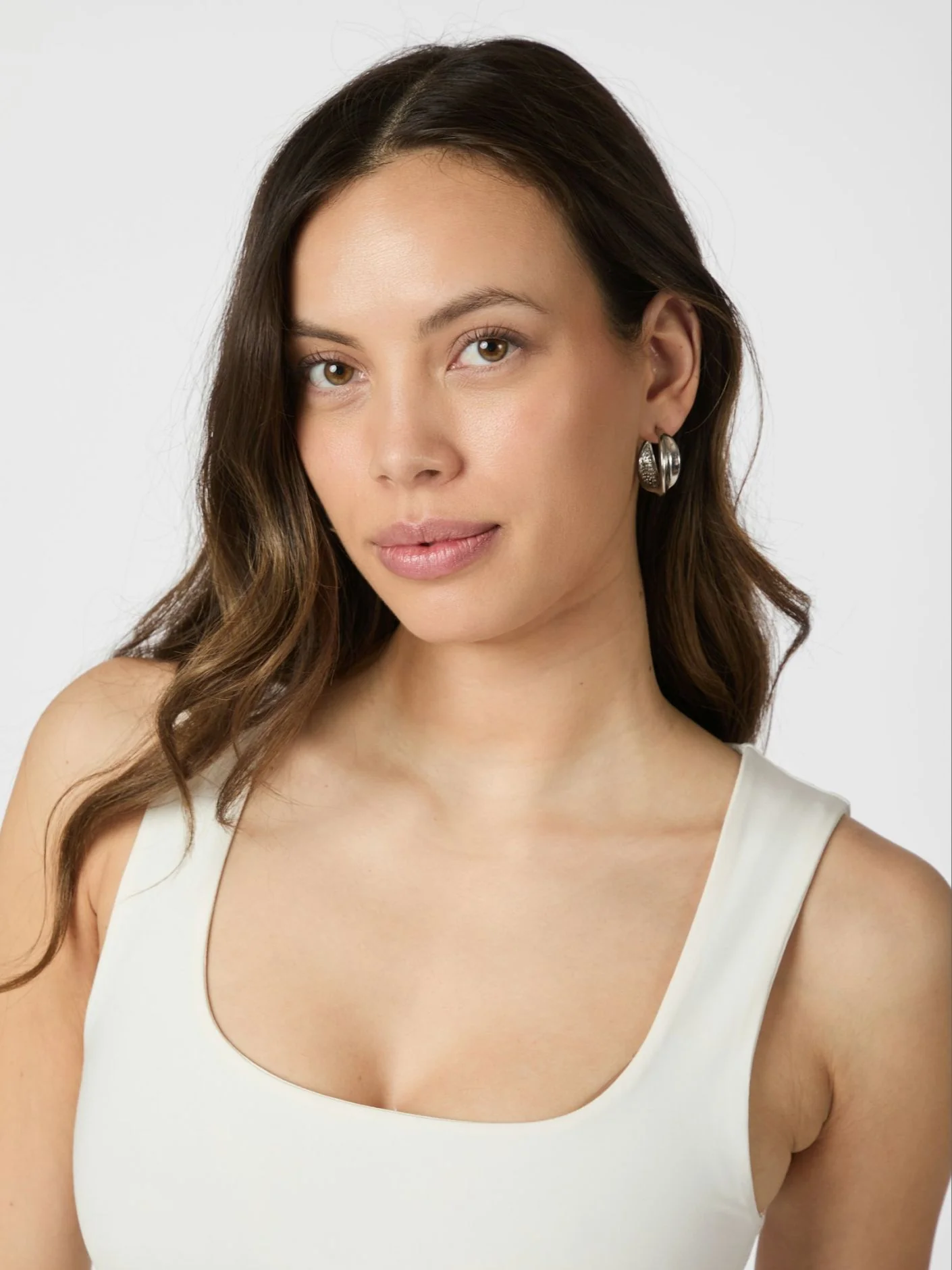 Neo Noir Sophia Jersey Top Off White - Image 3