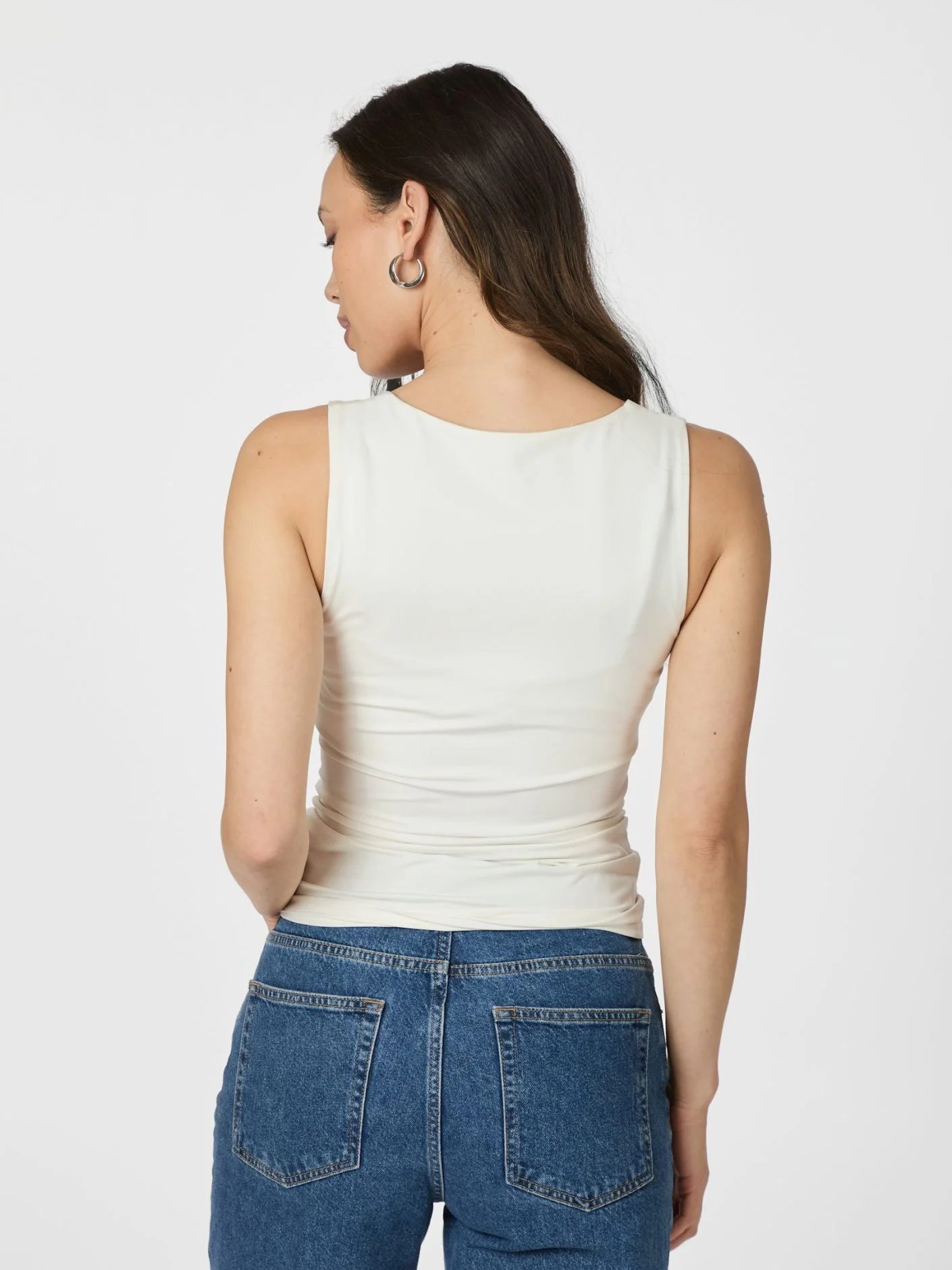 Neo Noir Sophia Jersey Top Off White - Image 4