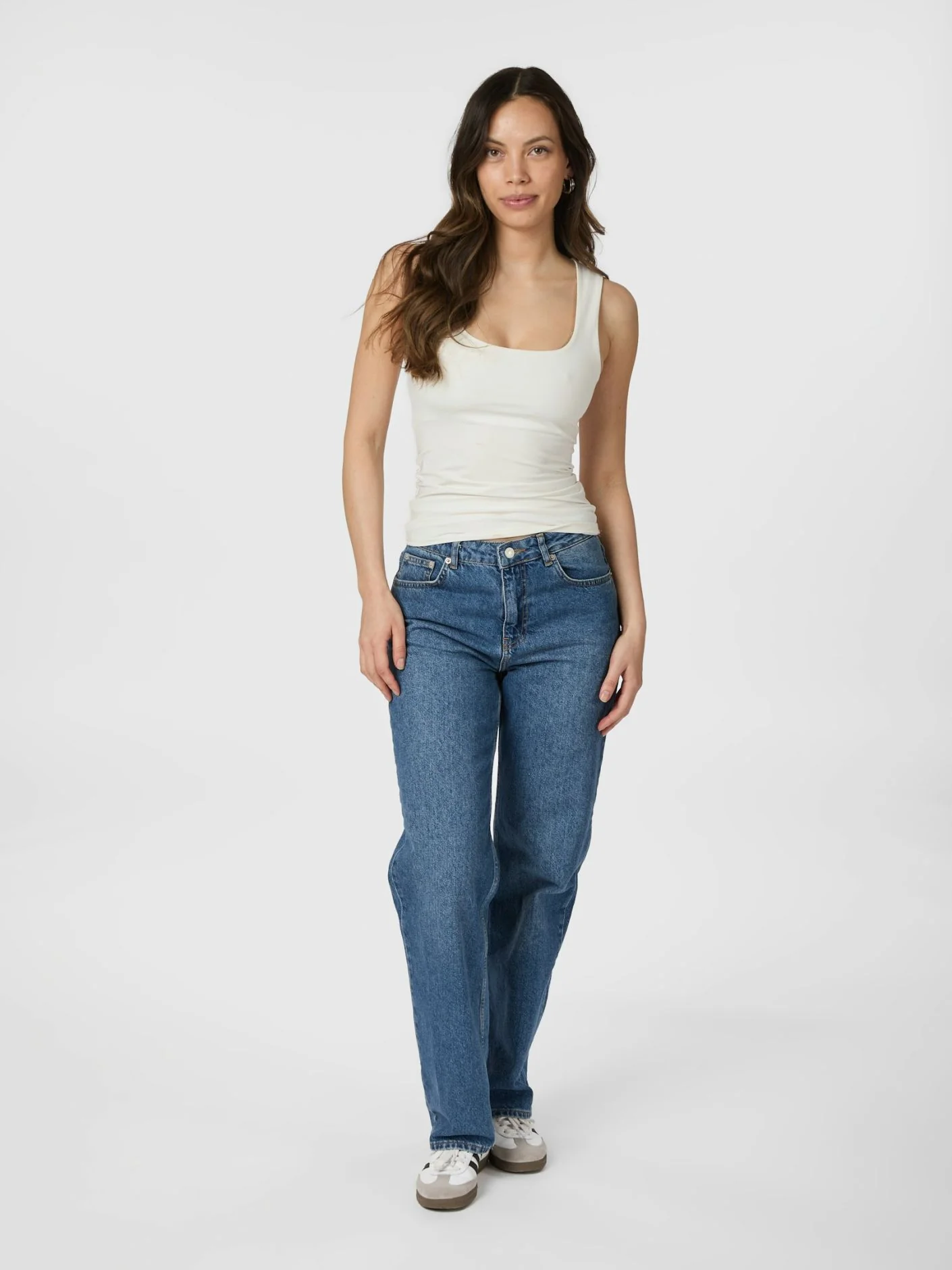 Neo Noir Sophia Jersey Top Off White - Image 5