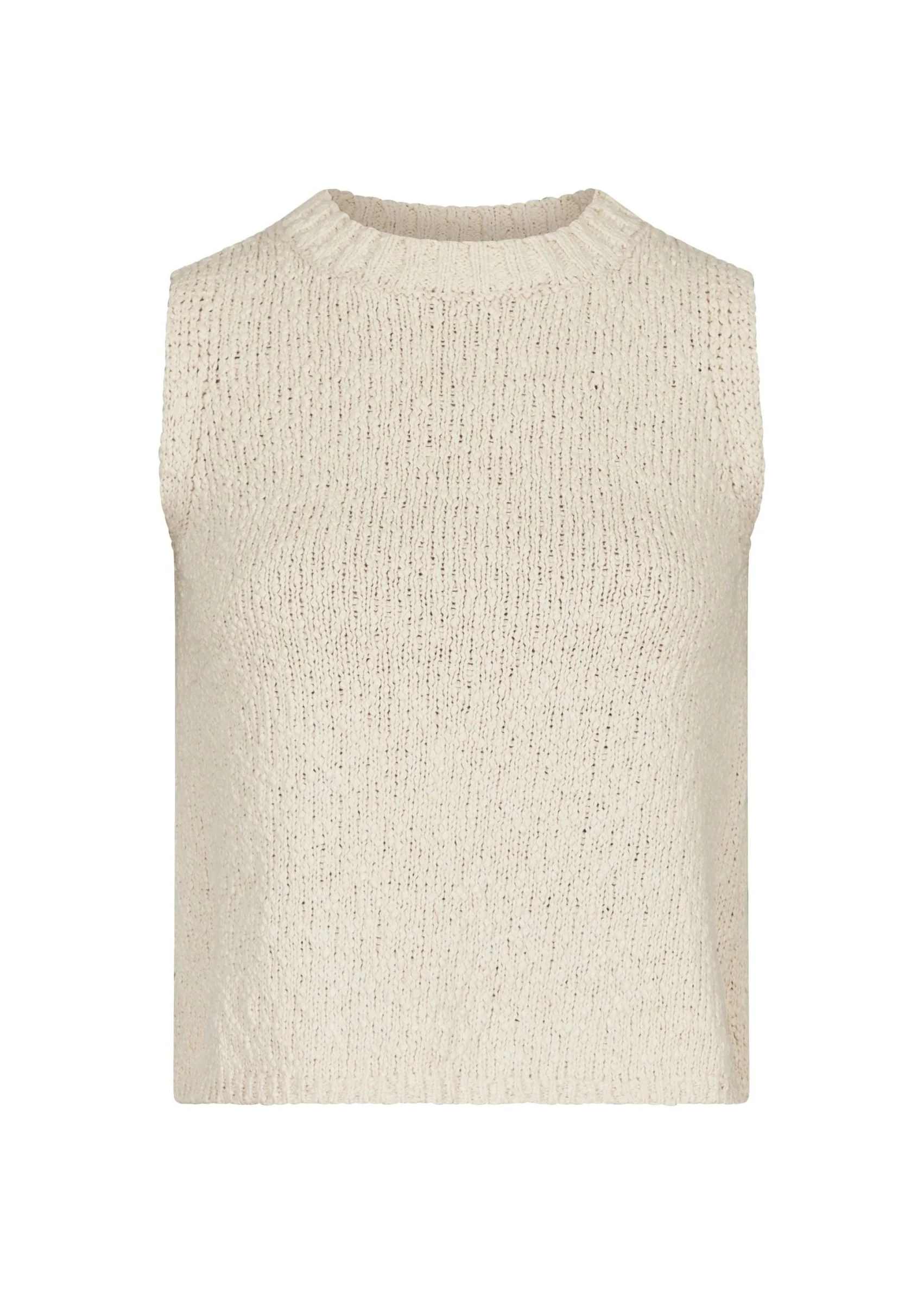 Neo Noir Virena Knit Vest sand - Image 3