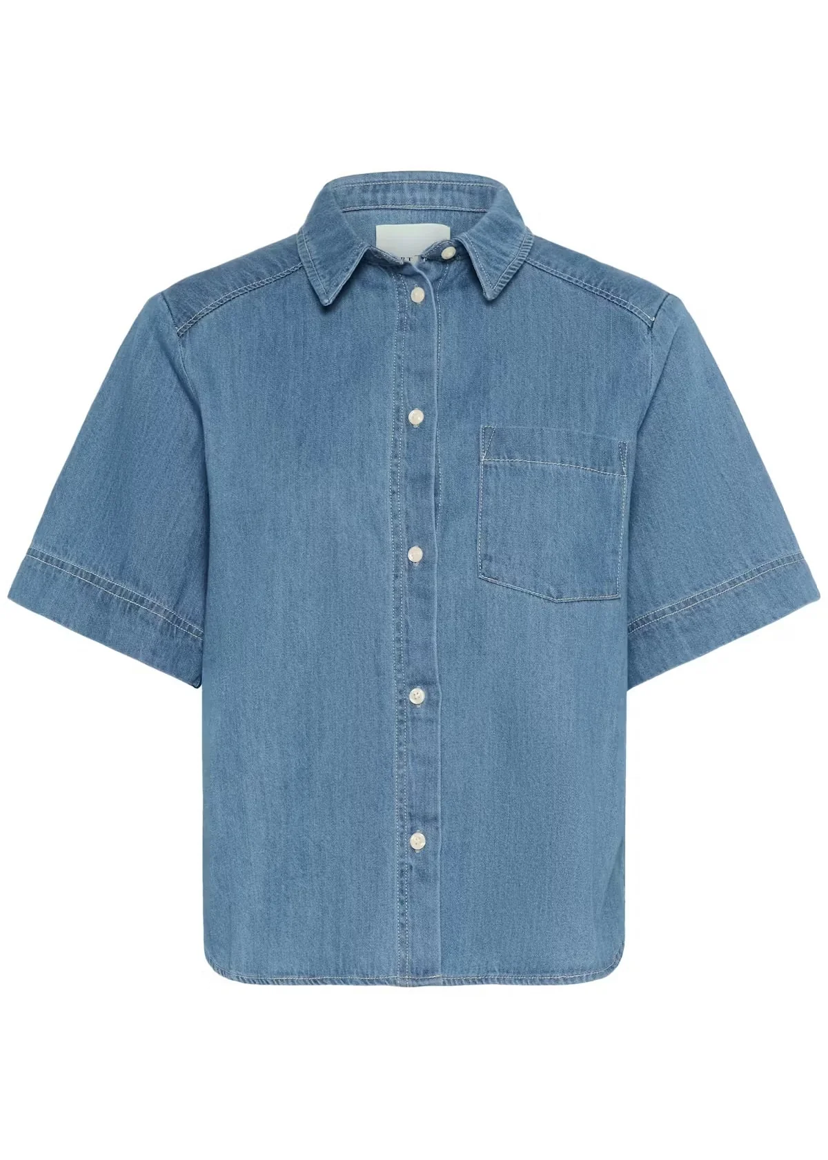 Part Two NiclaPW Shirt Medium Blue Denim - Image 4
