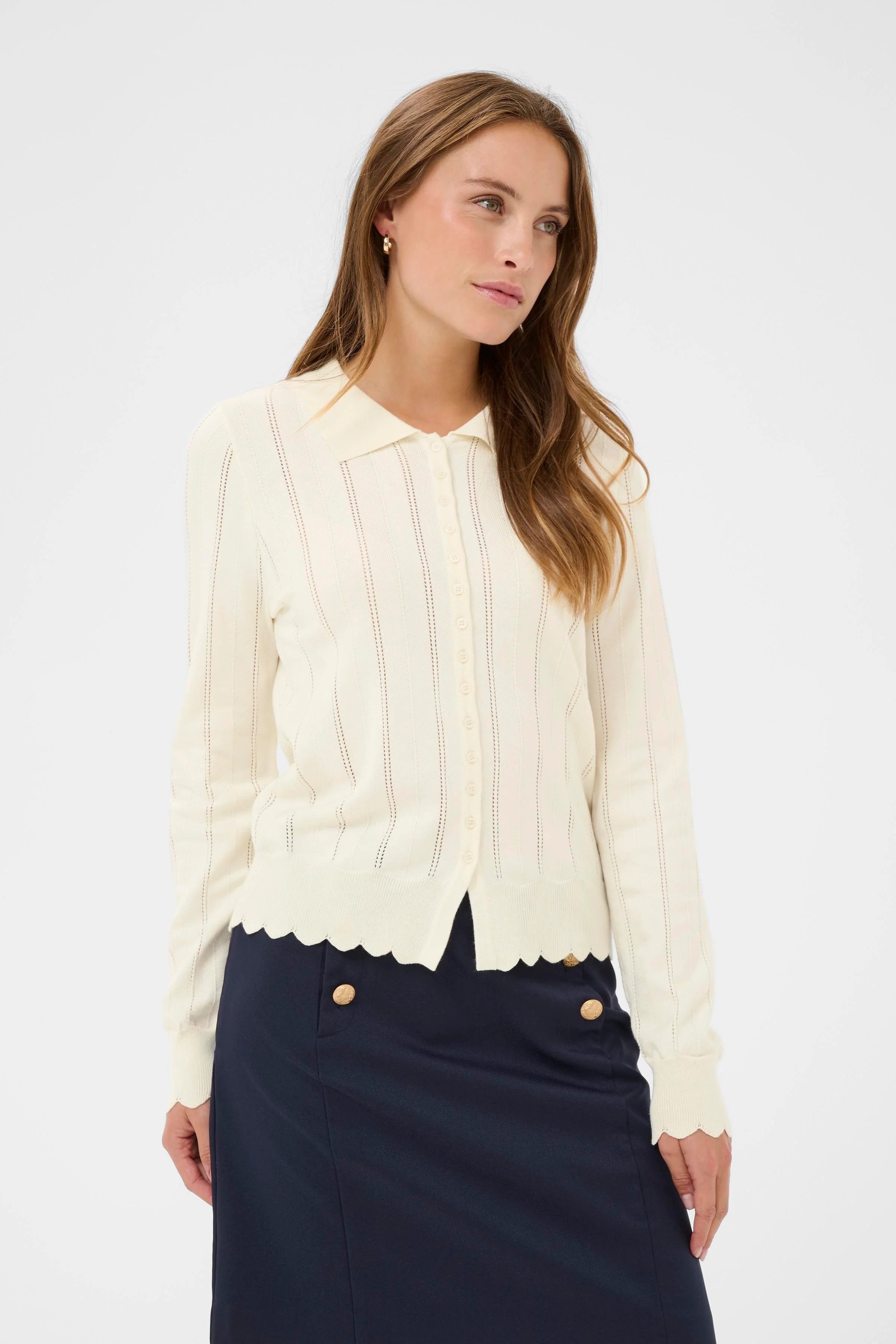 Saint Tropez ObetteSZ Cardigan seadpearl - Image 6