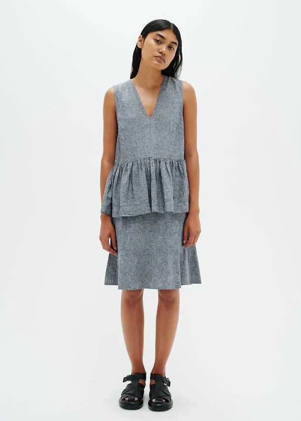 InWear OdetteIW Top Marine Blue Melange - Image 4