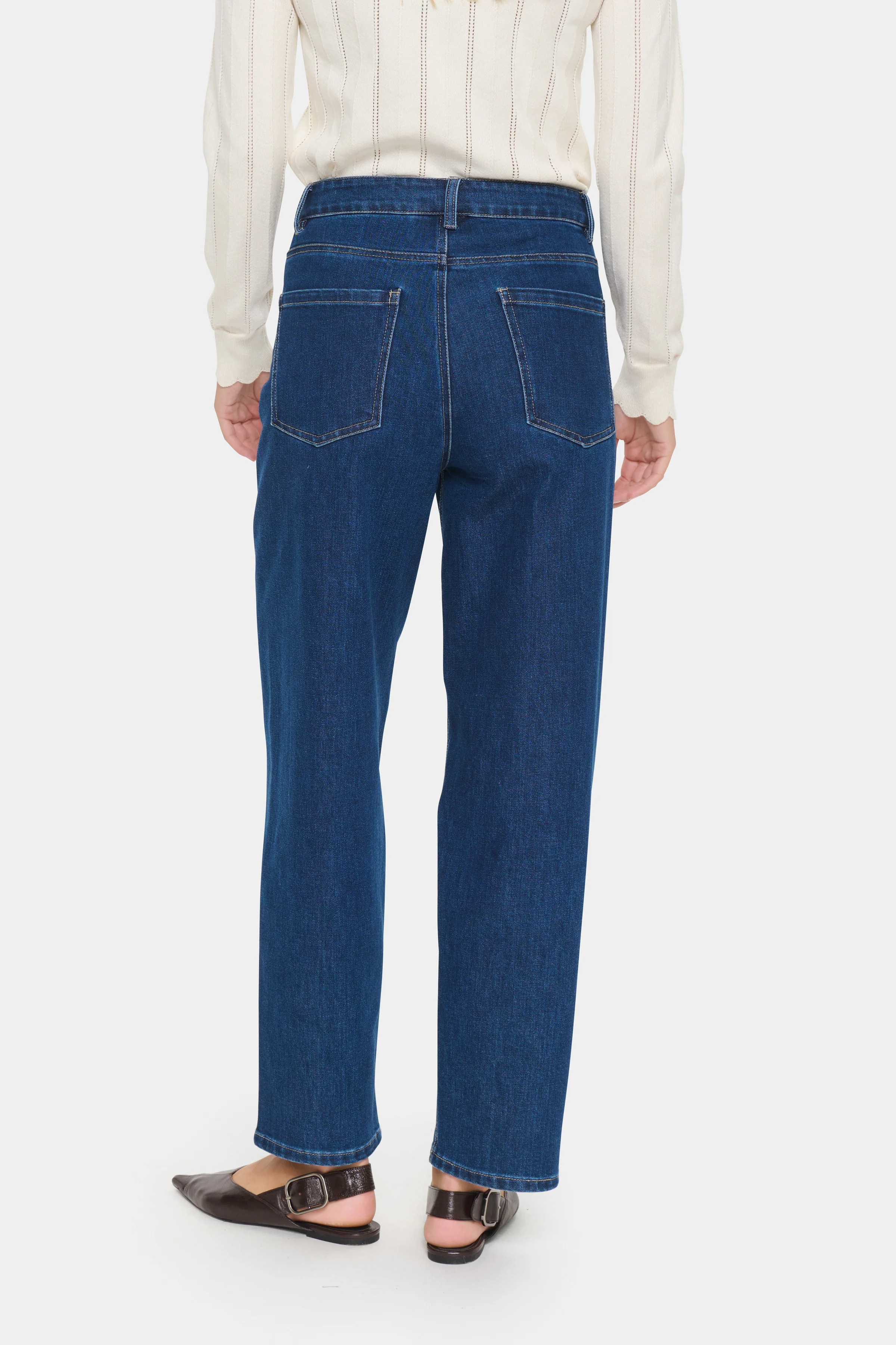 Saint Tropez OivySZ Jeans Medium Blue Denim - Image 3