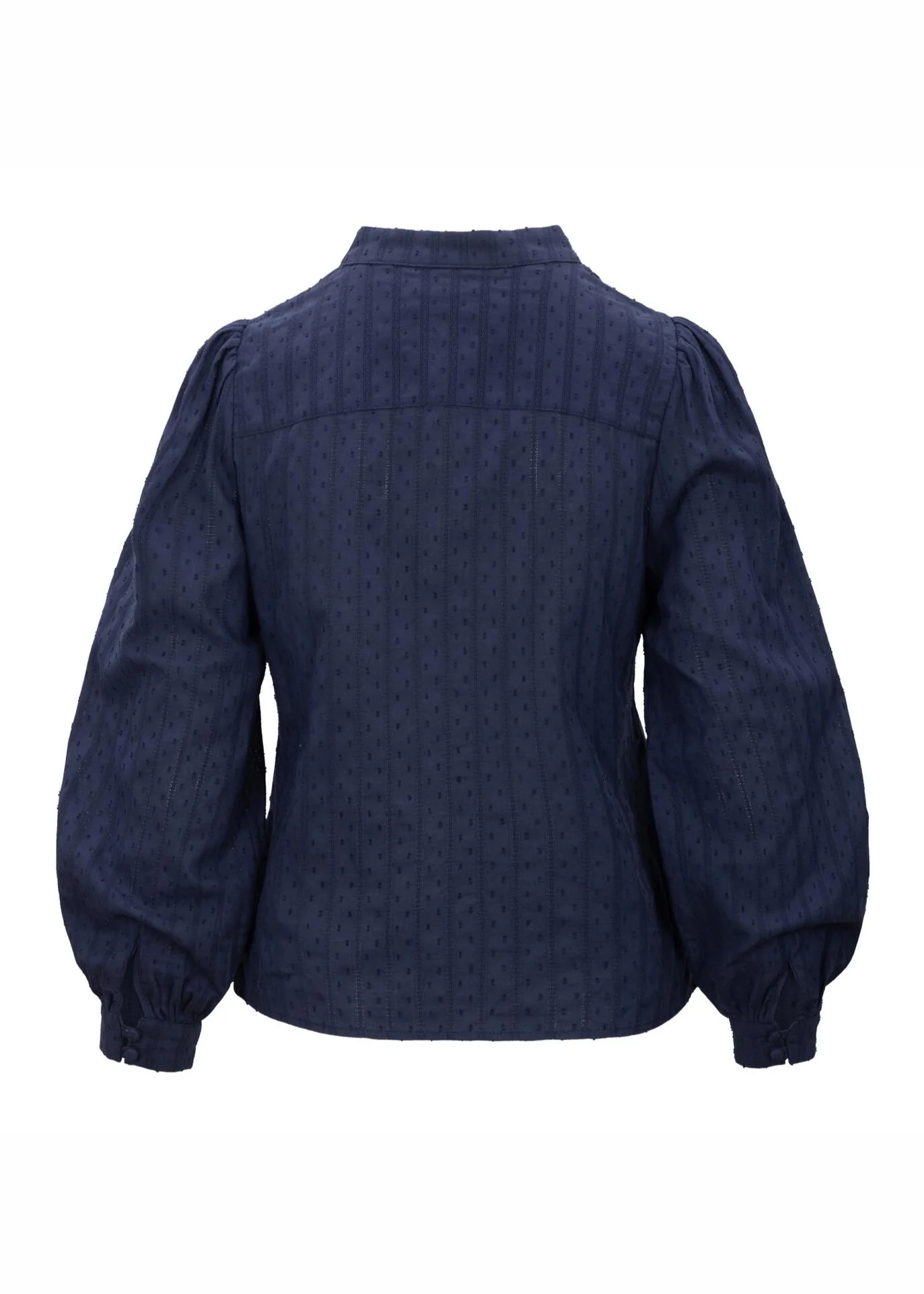 Urban Pioneers Otilie LS Blouse Navy - Image 4
