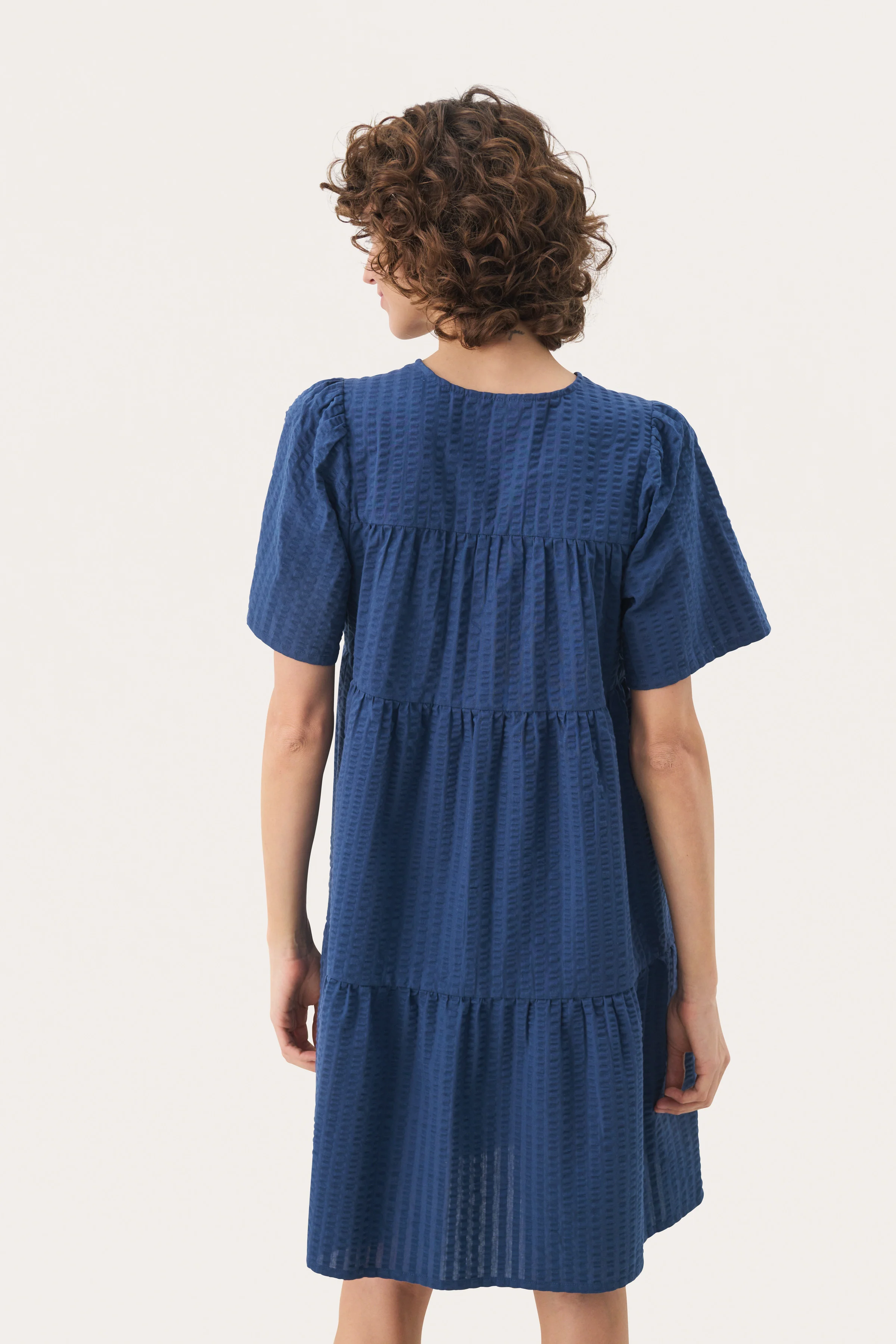 Part two PamiaPW Dress Oceana (blå) - Image 4