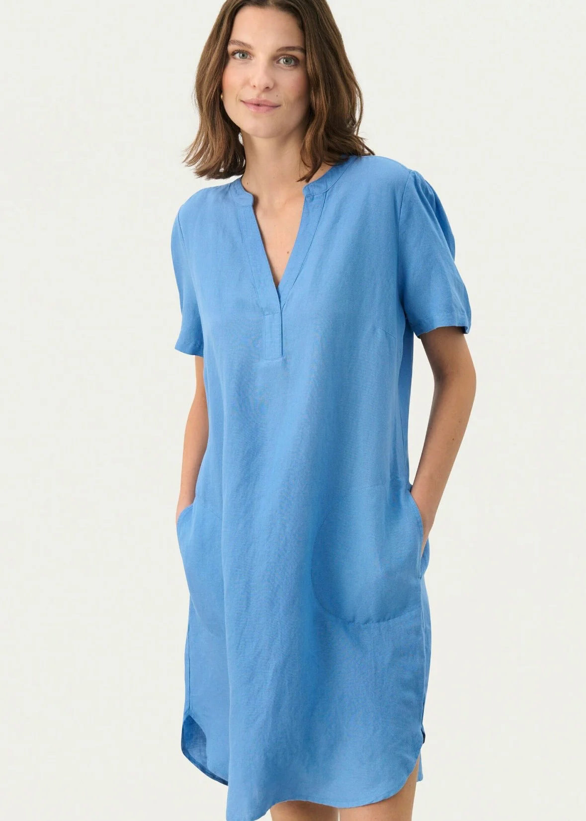 Part Two Aminase dress silver lake blue - Image 2
