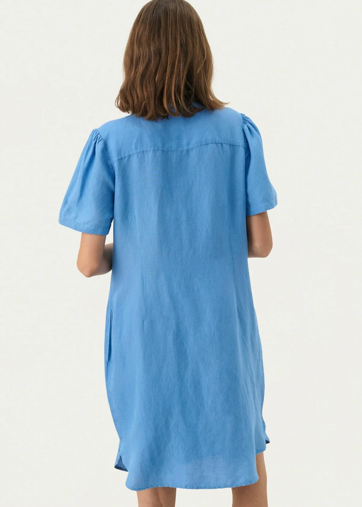 Part Two Aminase dress silver lake blue - Image 4
