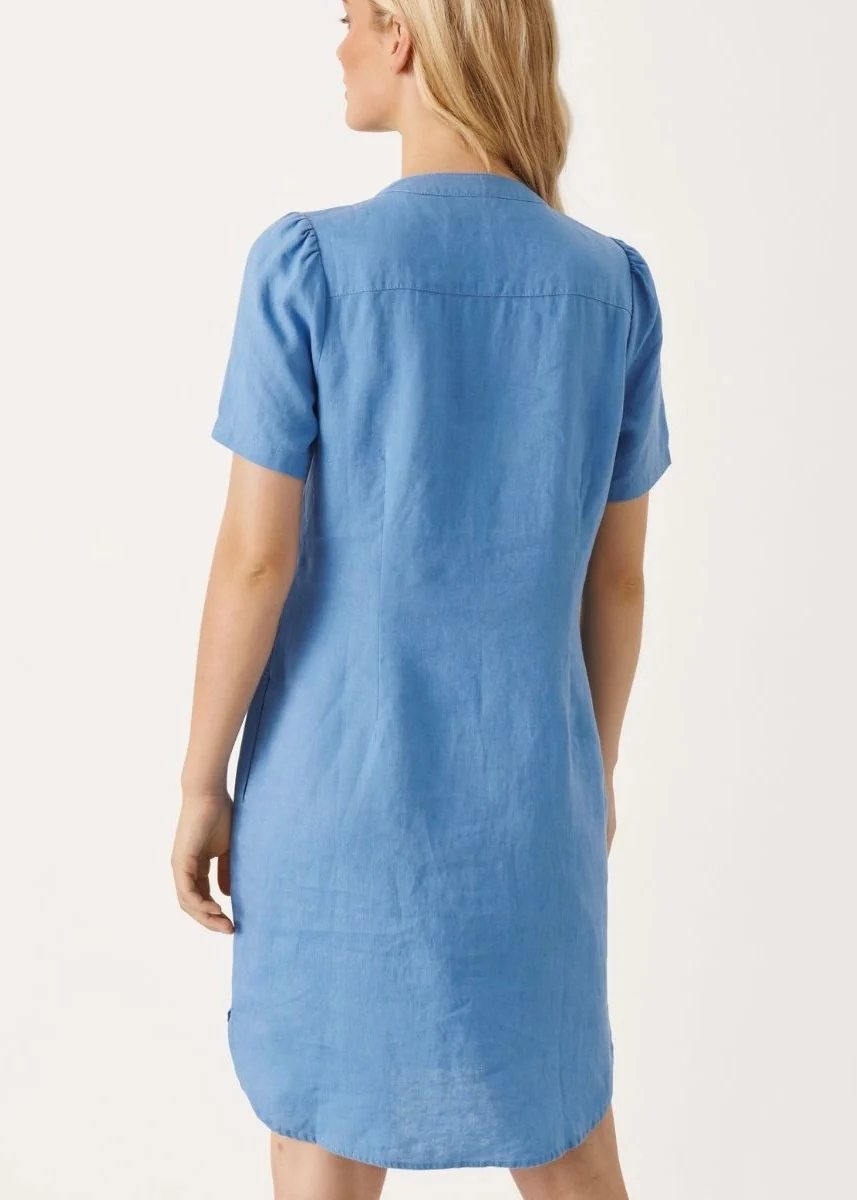 Part Two Aminase dress silver lake blue - Image 7