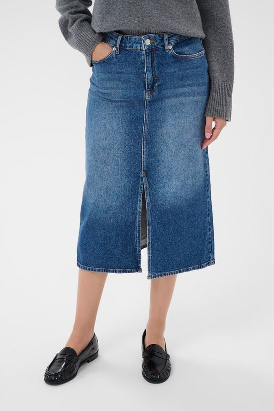 Part Two DilinPW Skirt Dark Vintage Denim - Image 5