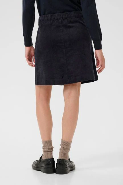 Part Two LingsPW Skirt navy fløjl - Image 4