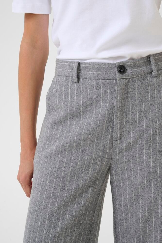 Part Two NinnesPW Pants Medium Grey Pinstripe - Image 5