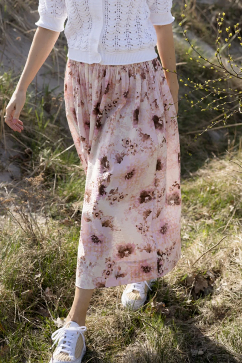 Part Two Rosabell skirt pink nectar - Image 3