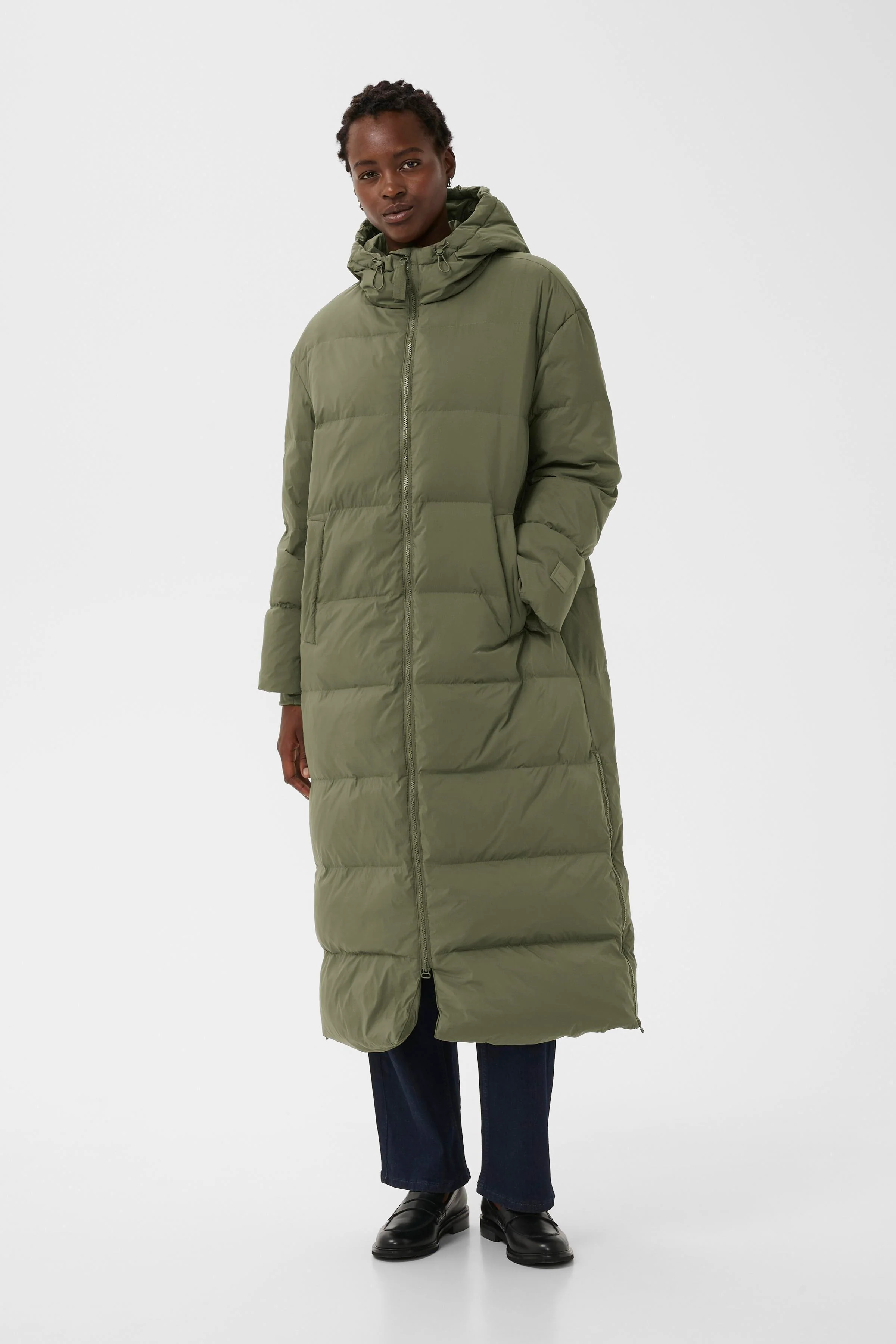 Part Two Safir Puffercoat OTW Grape Leaf Green - Image 2