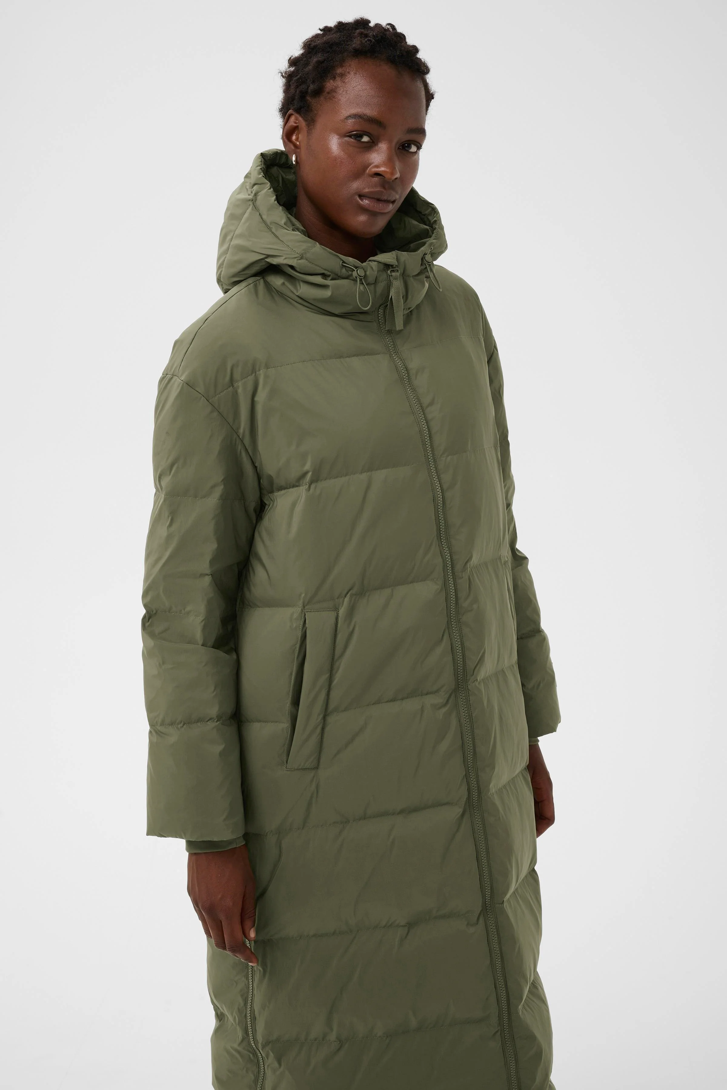 Part Two Safir Puffercoat OTW Grape Leaf Green - Image 3