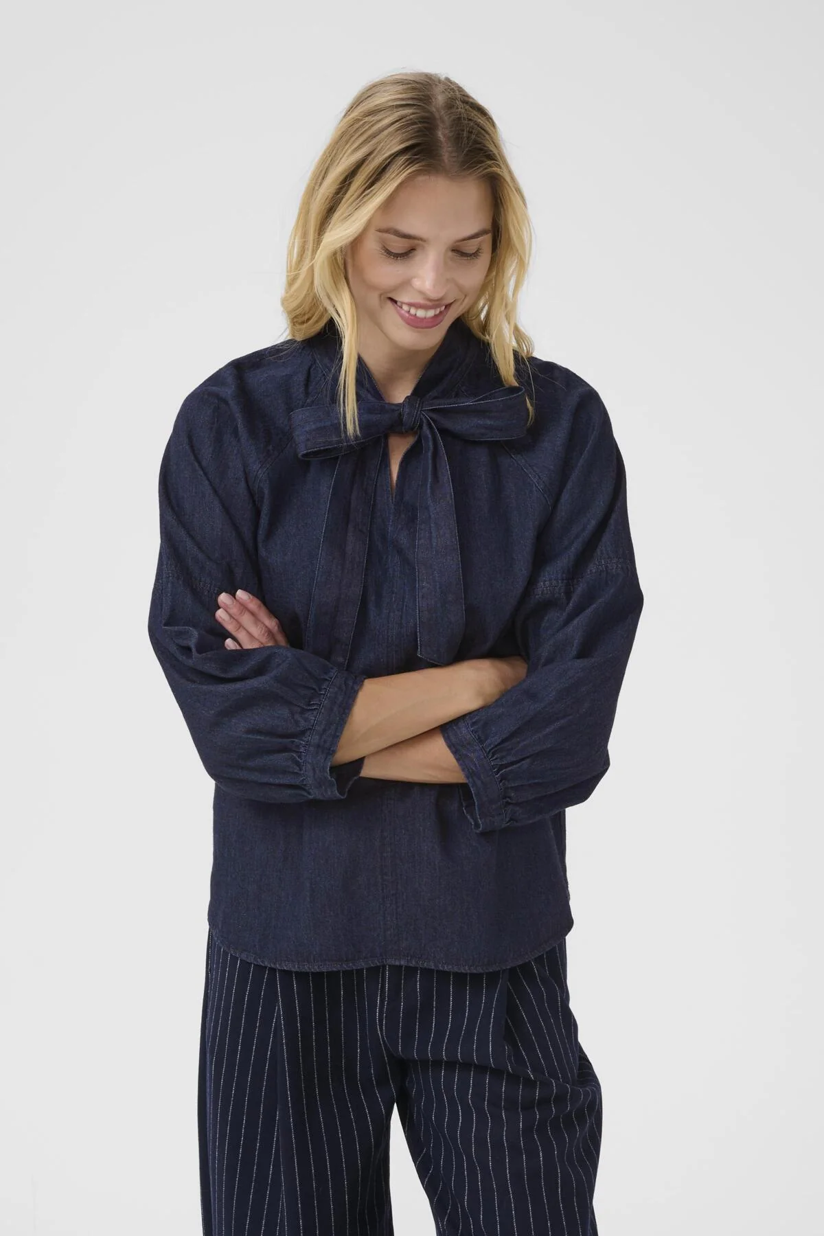 Part Two SassiPW Shirt Rinse Blue Denim - Image 4