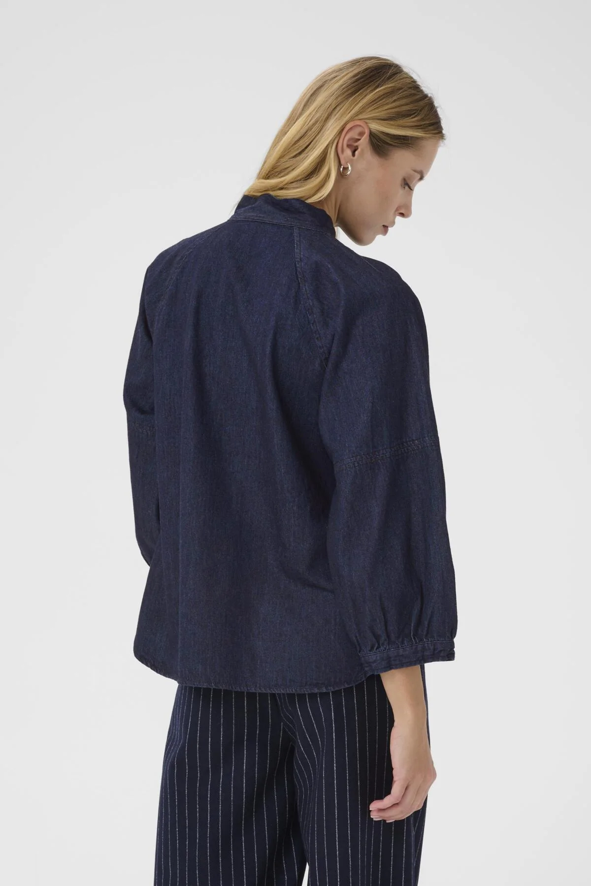 Part Two SassiPW Shirt Rinse Blue Denim - Image 5