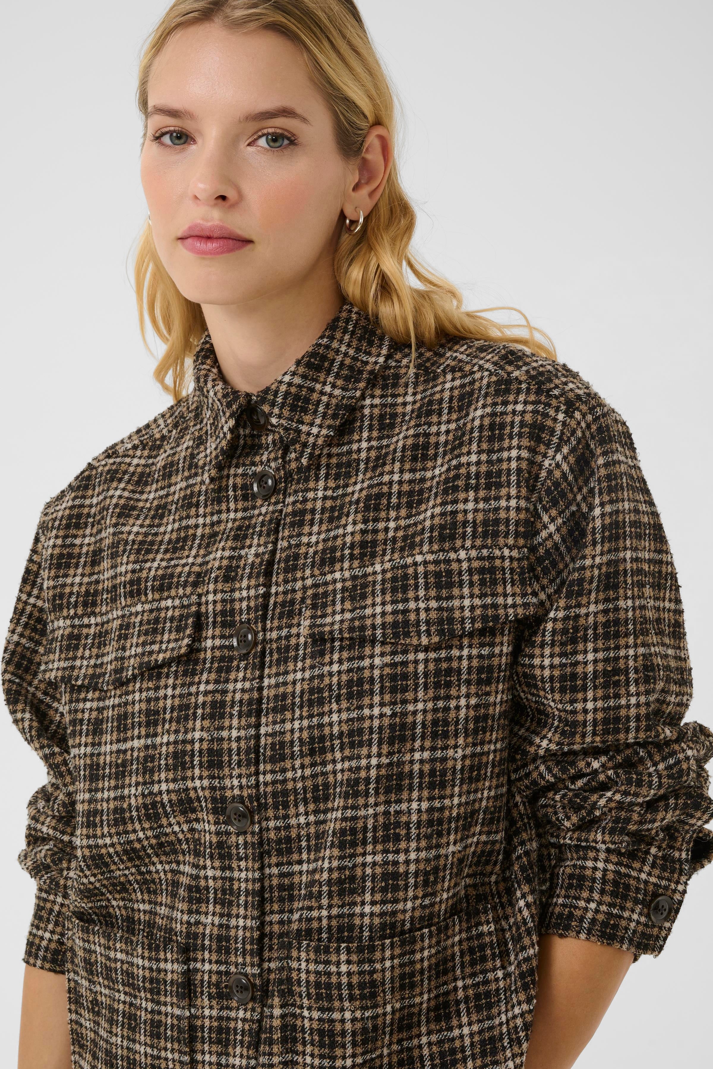 Part Two SissemaiPW Jacket Black Check - Image 3