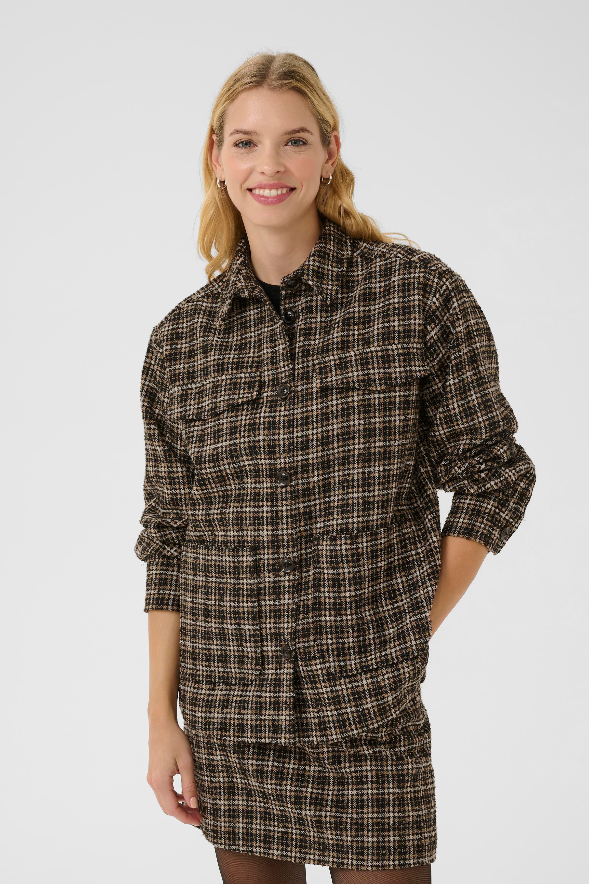 Part Two SissemaiPW Jacket Black Check - Image 5
