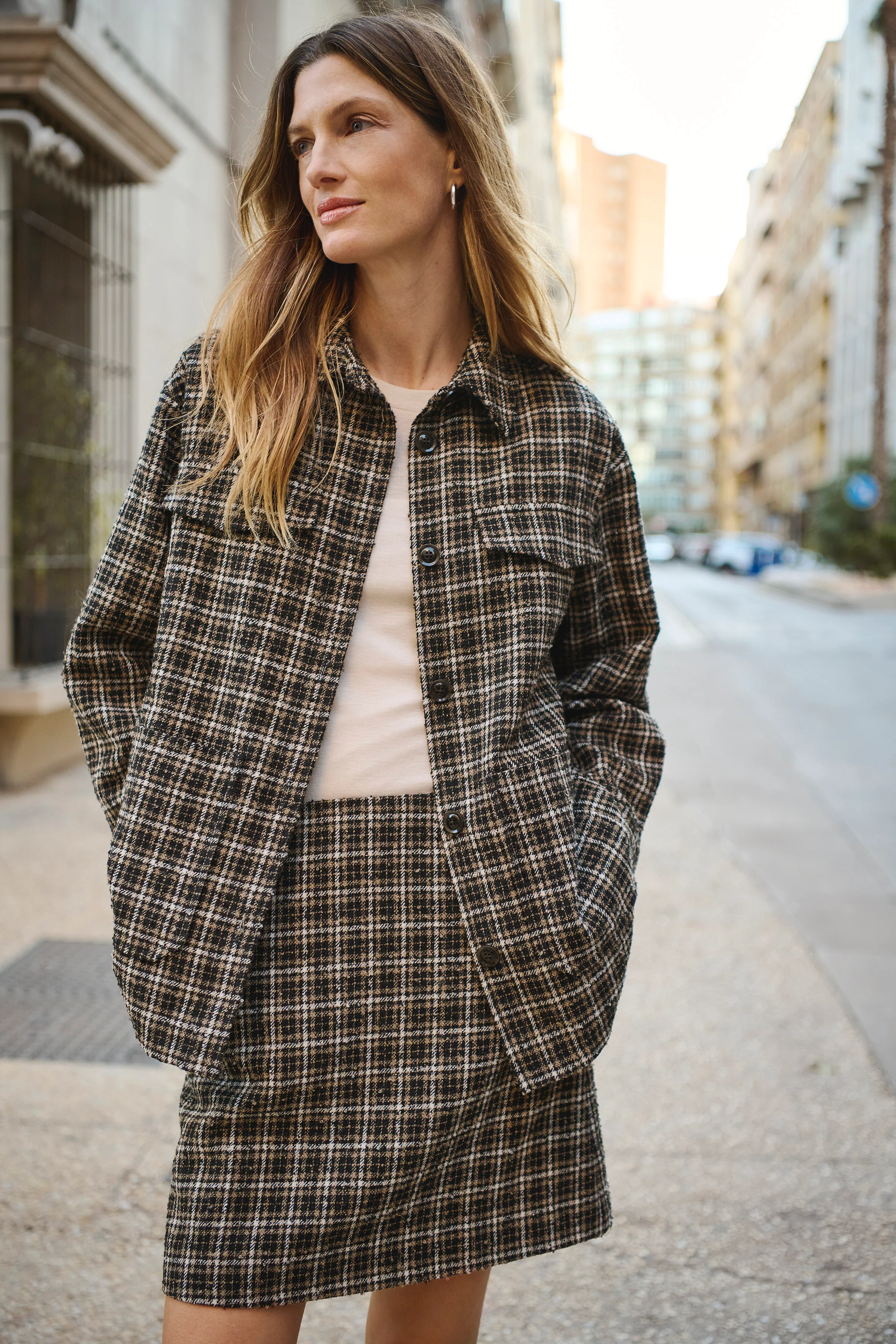 Part Two SissemaiPW Jacket Black Check - Image 7
