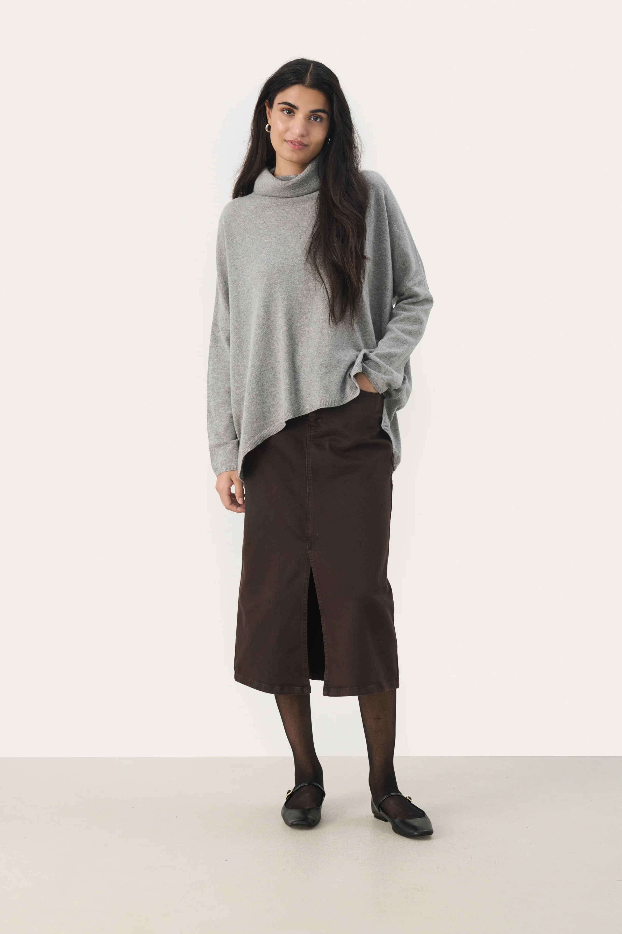 Part Two Tilane Pullover Medium grey melang - Image 4