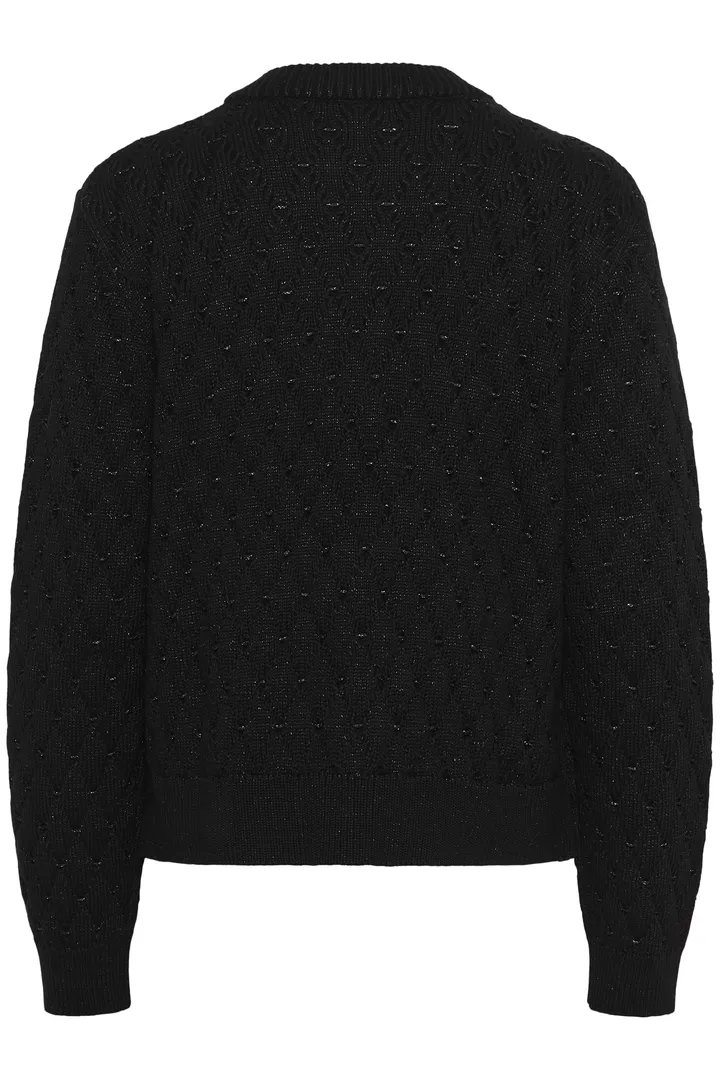 Part Two VesnaPW Cardigan Black with Lurex - Image 4