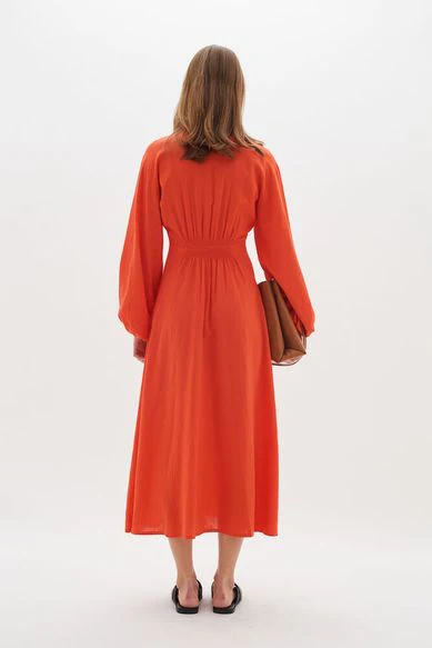 InWear PattieIW Dress Cherry Tomato - Image 4