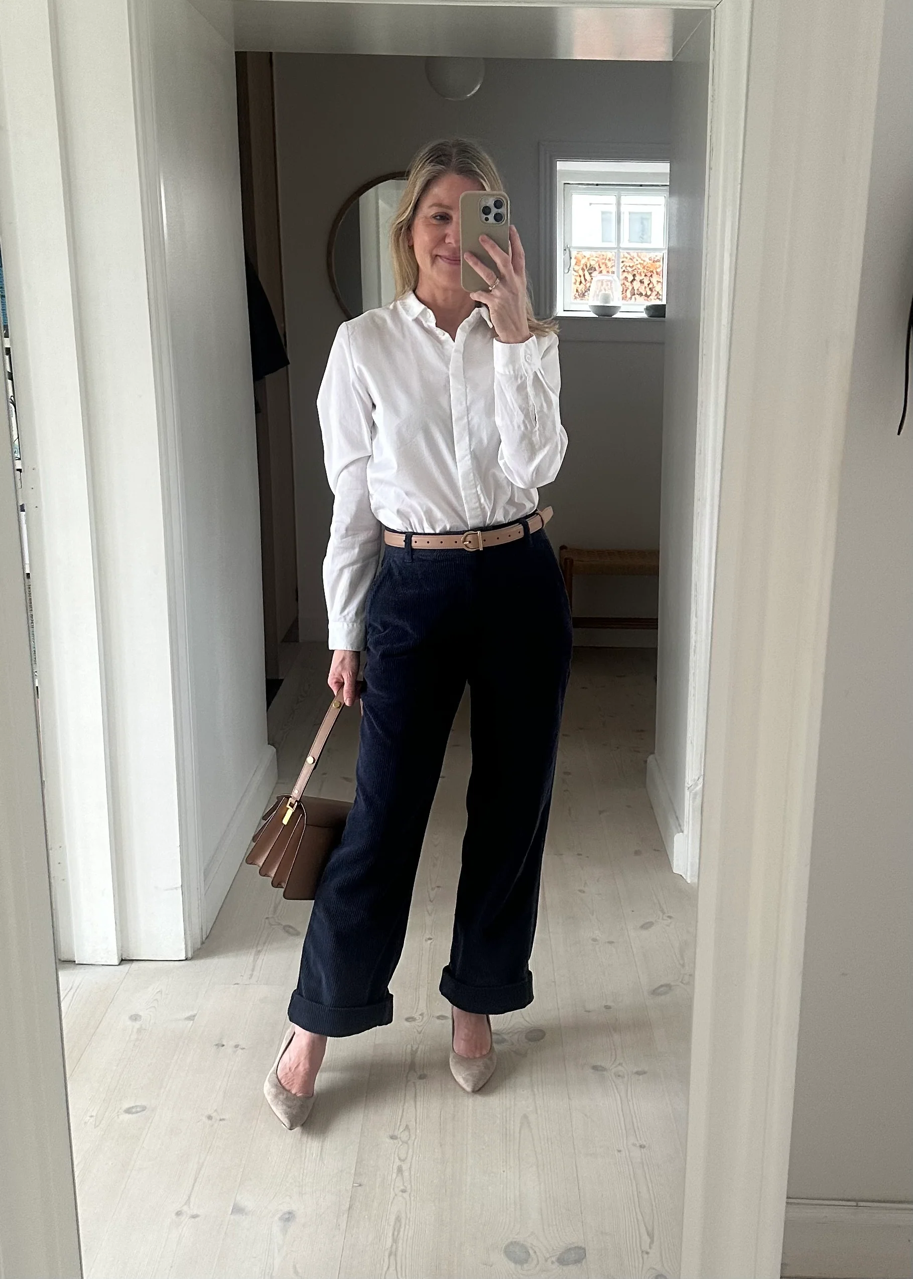 Pieszak Birkin Weekend Pant Stunning Corduroy Deep Navy Blue - Image 5