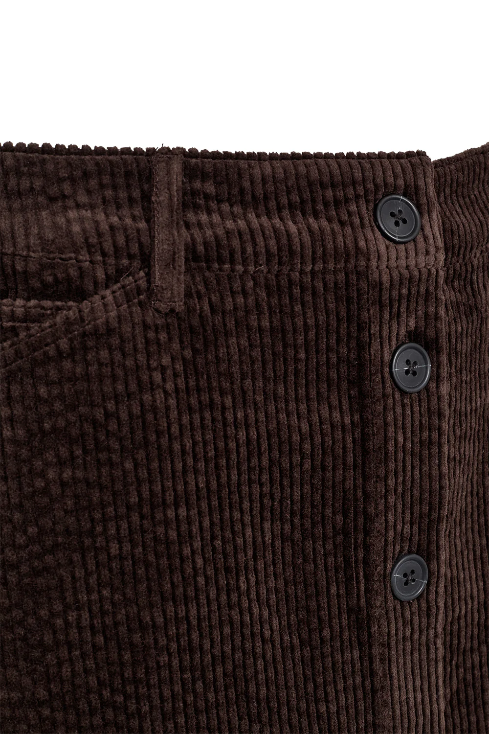 Pieszak PD-Gilly Skirt Stunning Corduroy 768 Black Coffee (brun) - Image 2
