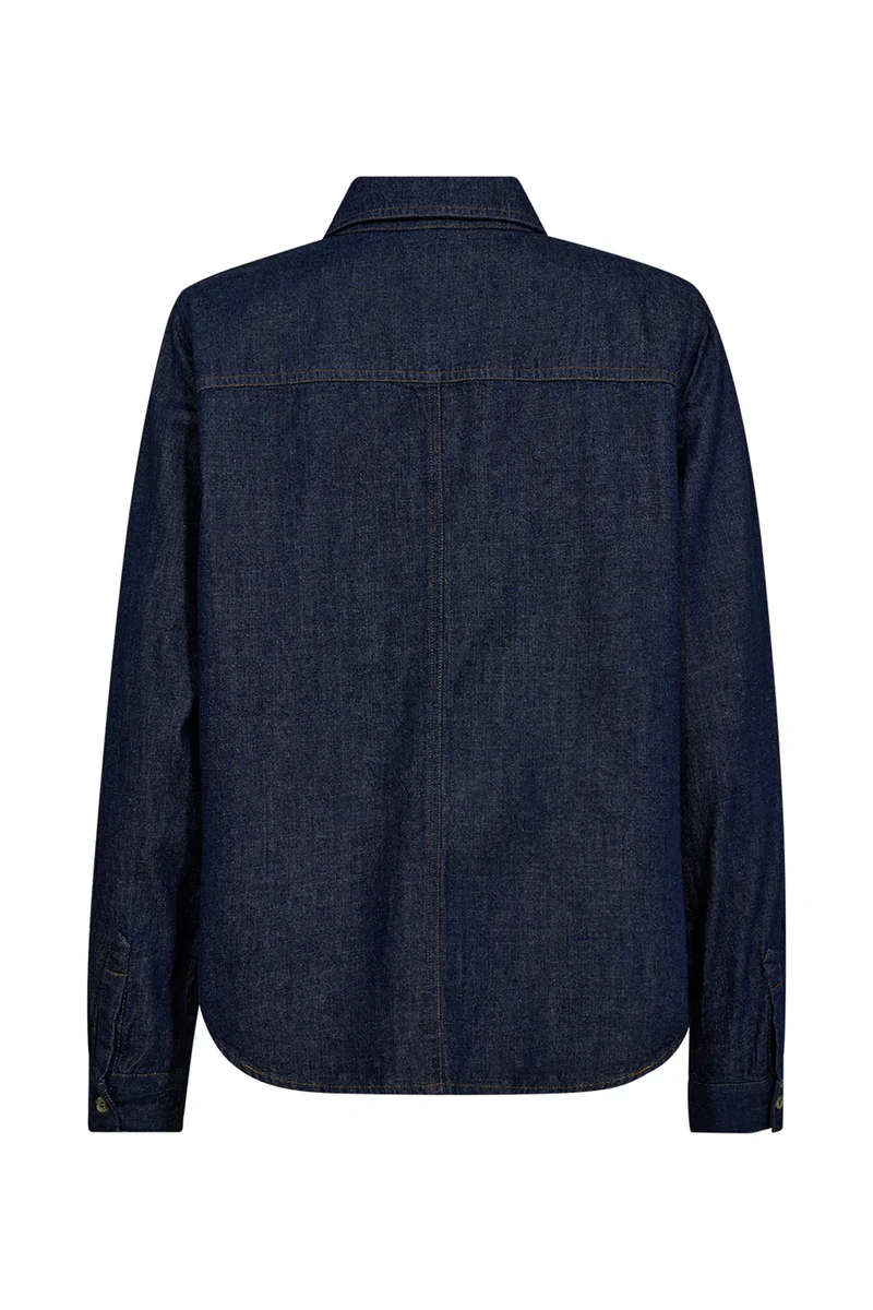Pieszak PD-Harper Chambray Shirt 510 Rinse Denim - Image 4