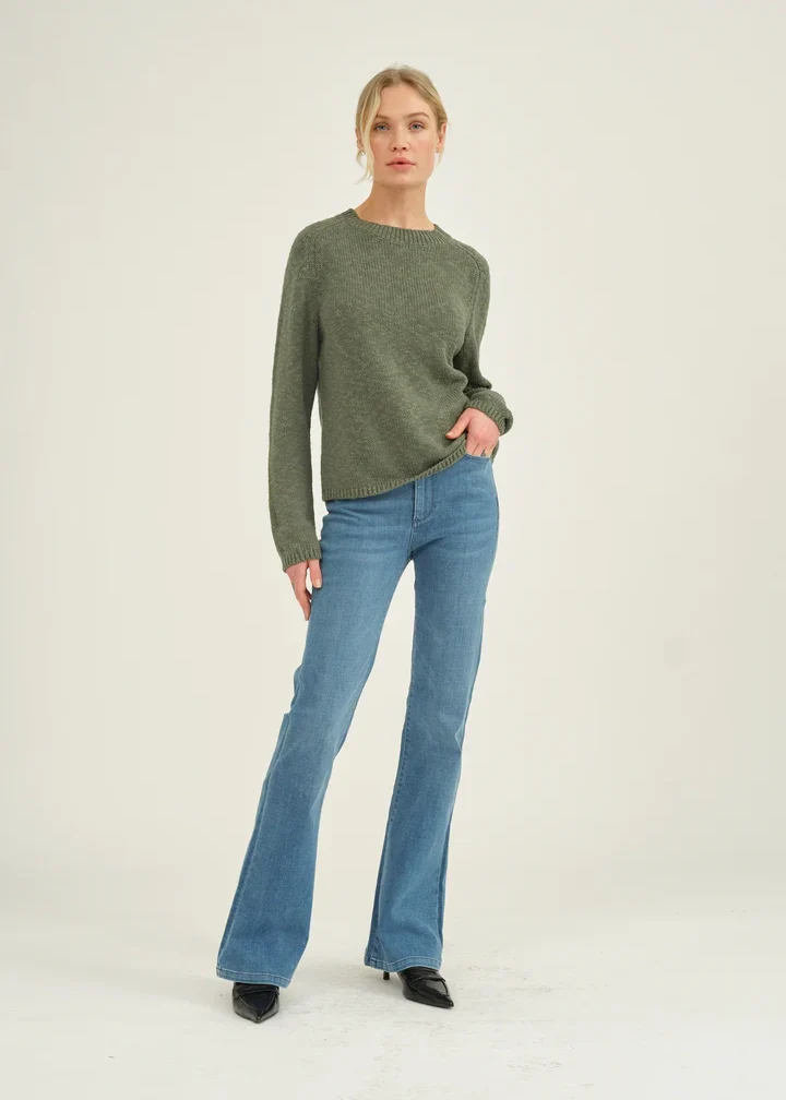 Pieszak May Crewneck Knit Green Eyes - Image 4